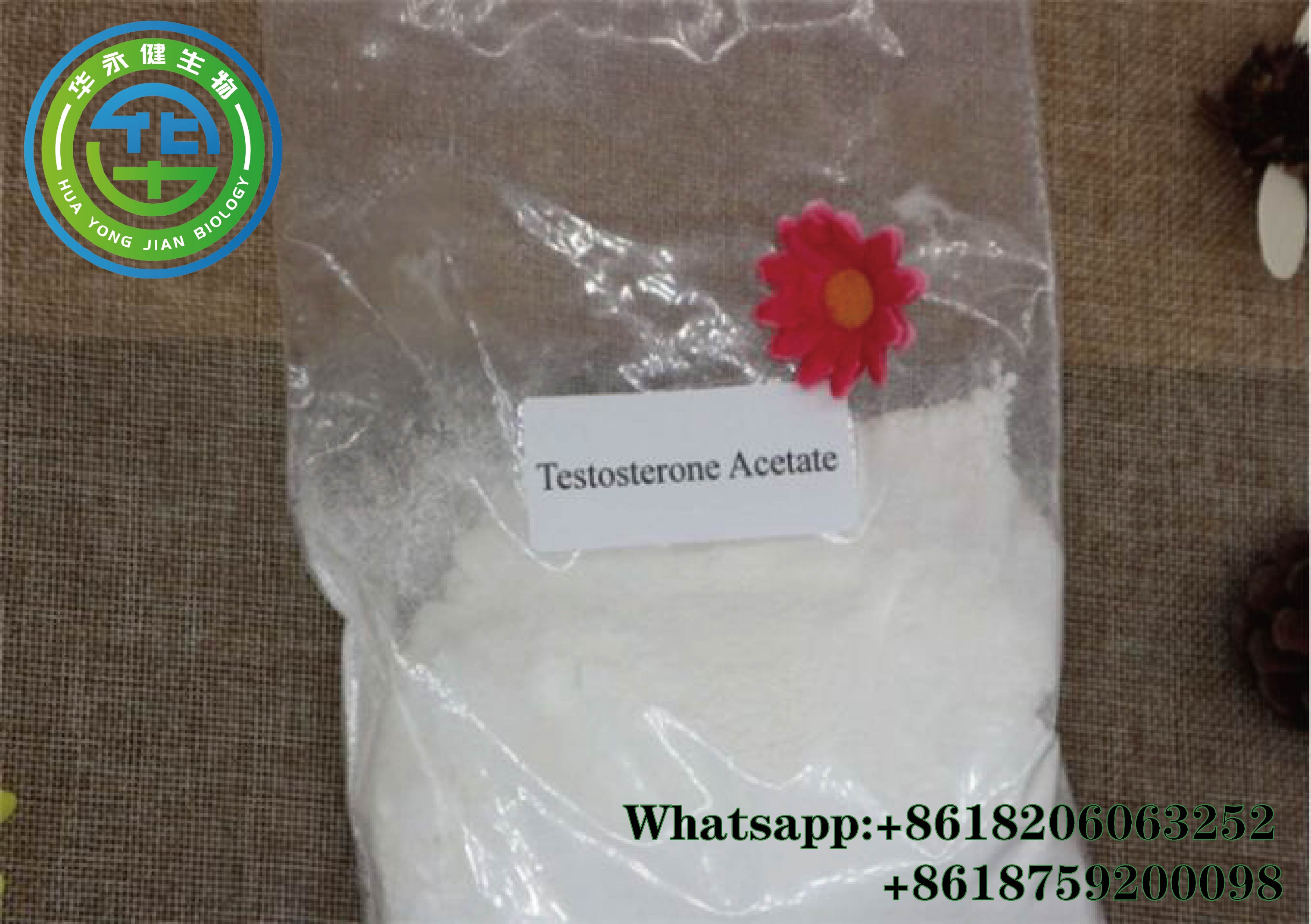 Raw Steroids Test A  Cas 1045-69-8 Medical Anabolic for Muscle Strength with Domestic Shipping