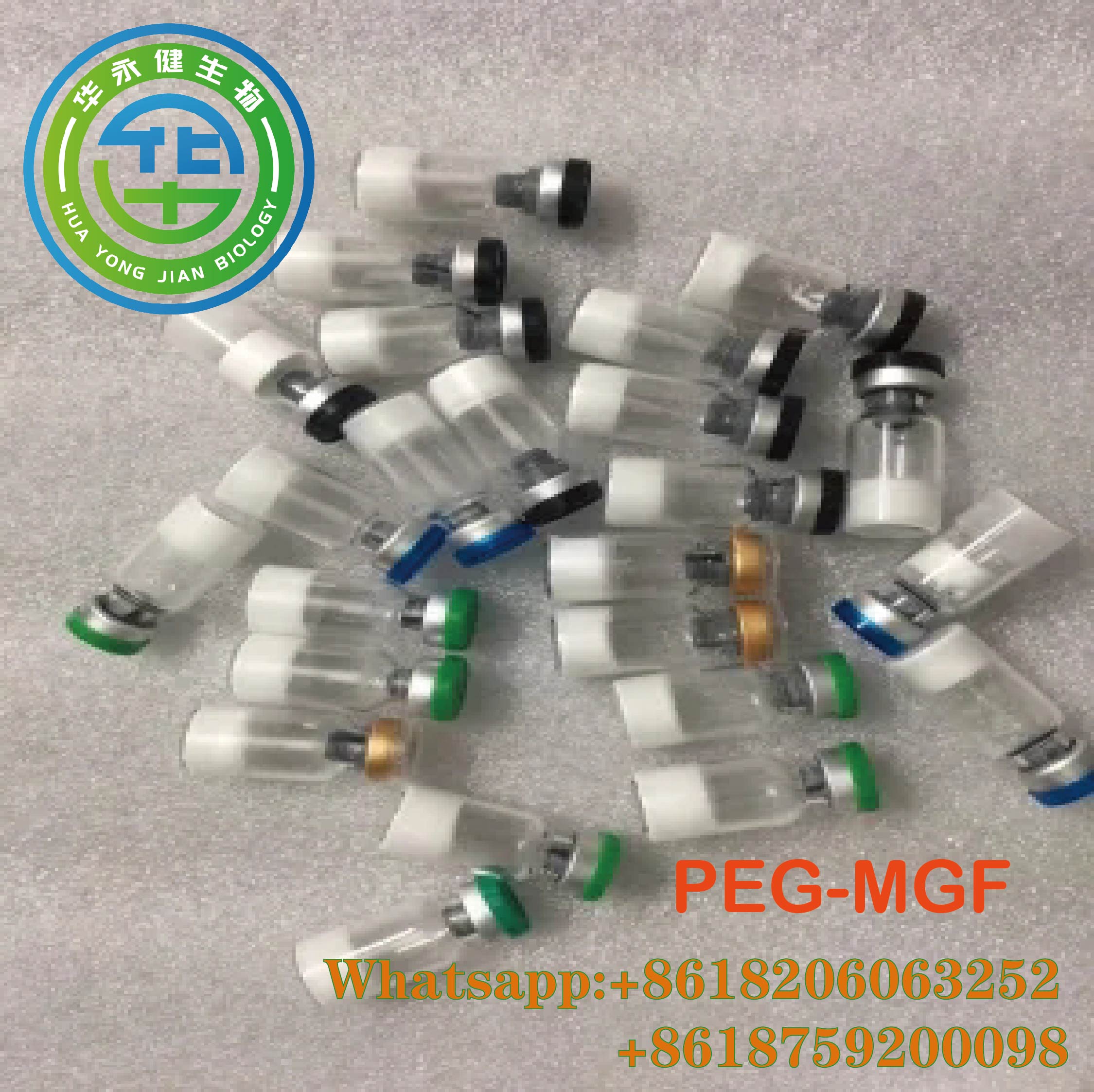 Injection PEG MGF Peptides Steroids Powder For Muscle Building 