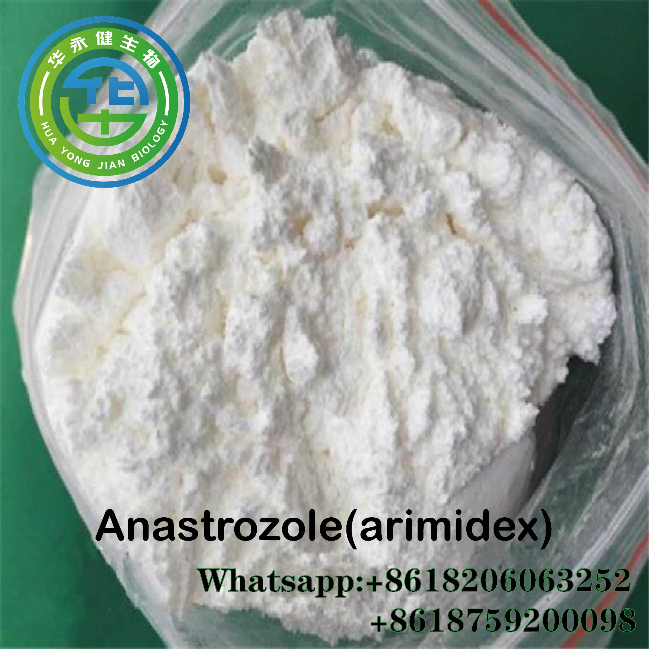 Medicine Injectable Anabolic Steroid Anastrozole / Arimidex Raw Powder Hormones 