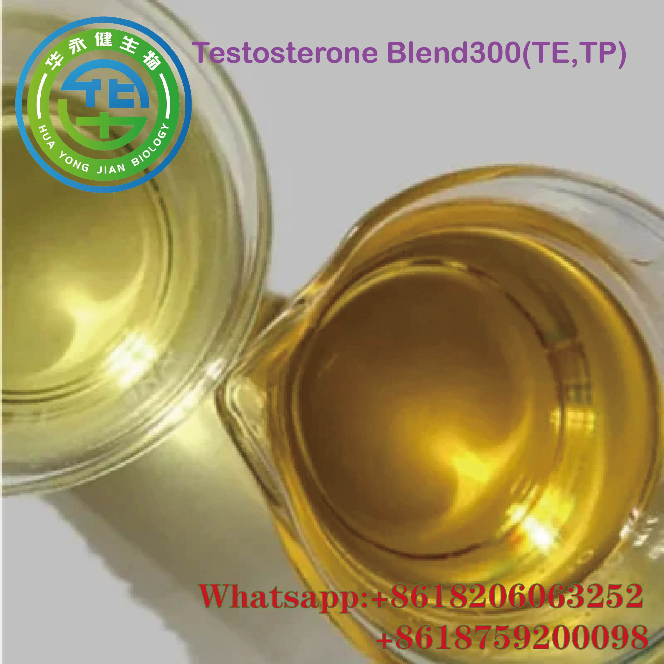 Wholesale Price Top Purity Testosterone Blend300 Hormone Oil 300mg/ml Finished Steroids Semi Finished Oil 100ml/Bottle 