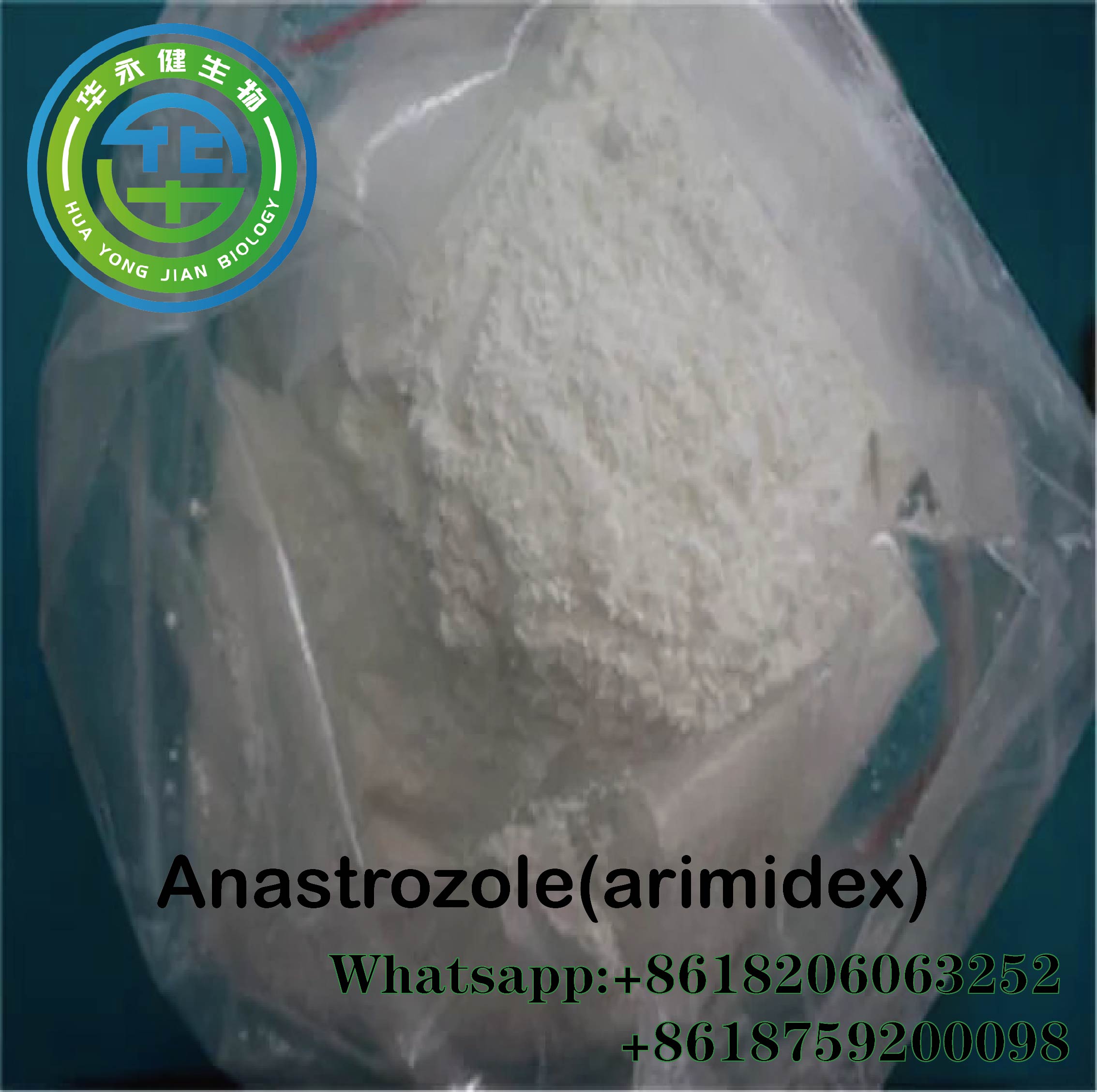 Anastrozole /Arimidex Anti Estrogen Steroids powder for Anti Breast Cancer  CAS 120511-73-1