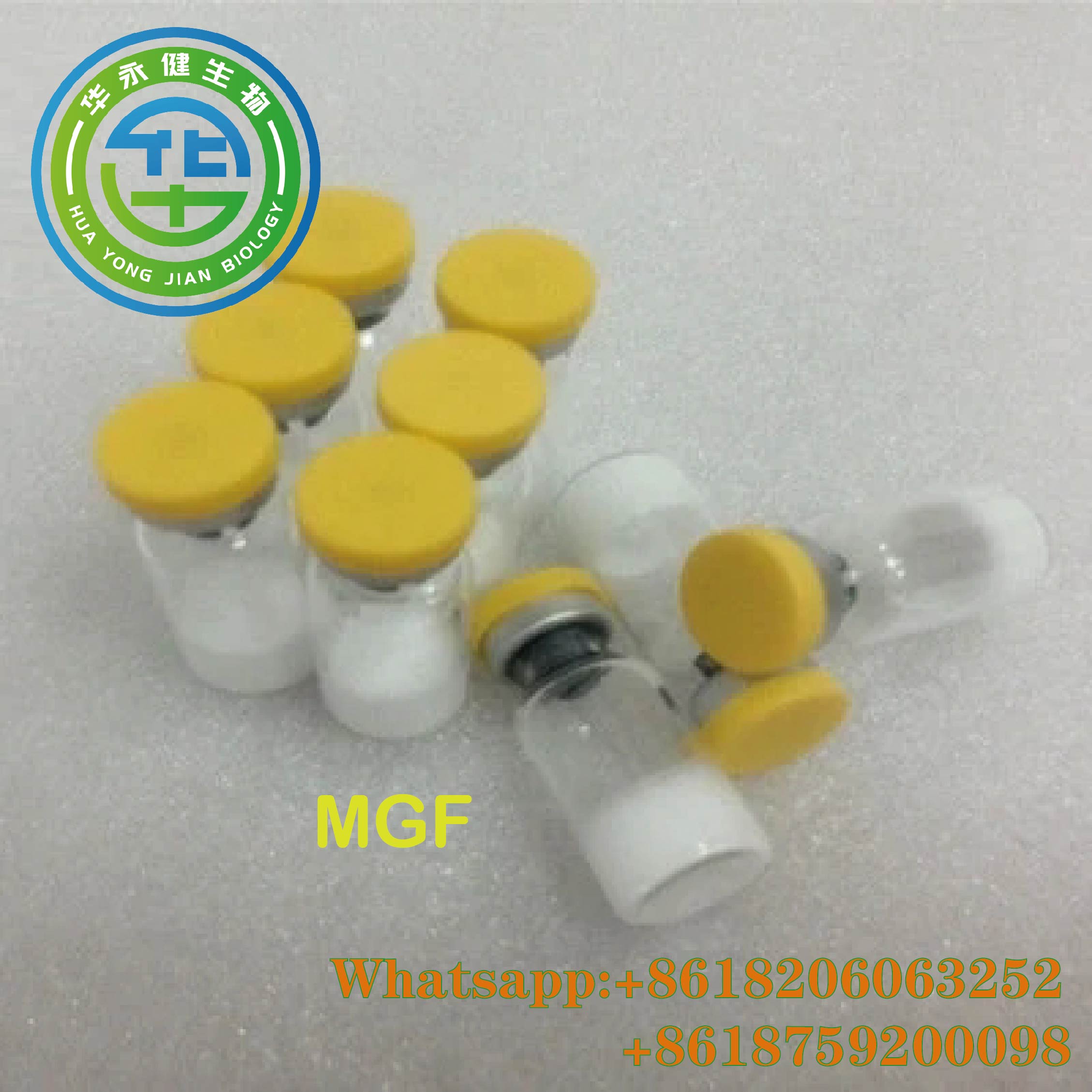 99% Pure Anabolic Injectable Steroid Hormones MGF 2mg/Vial For Bodybuilding Fitness 