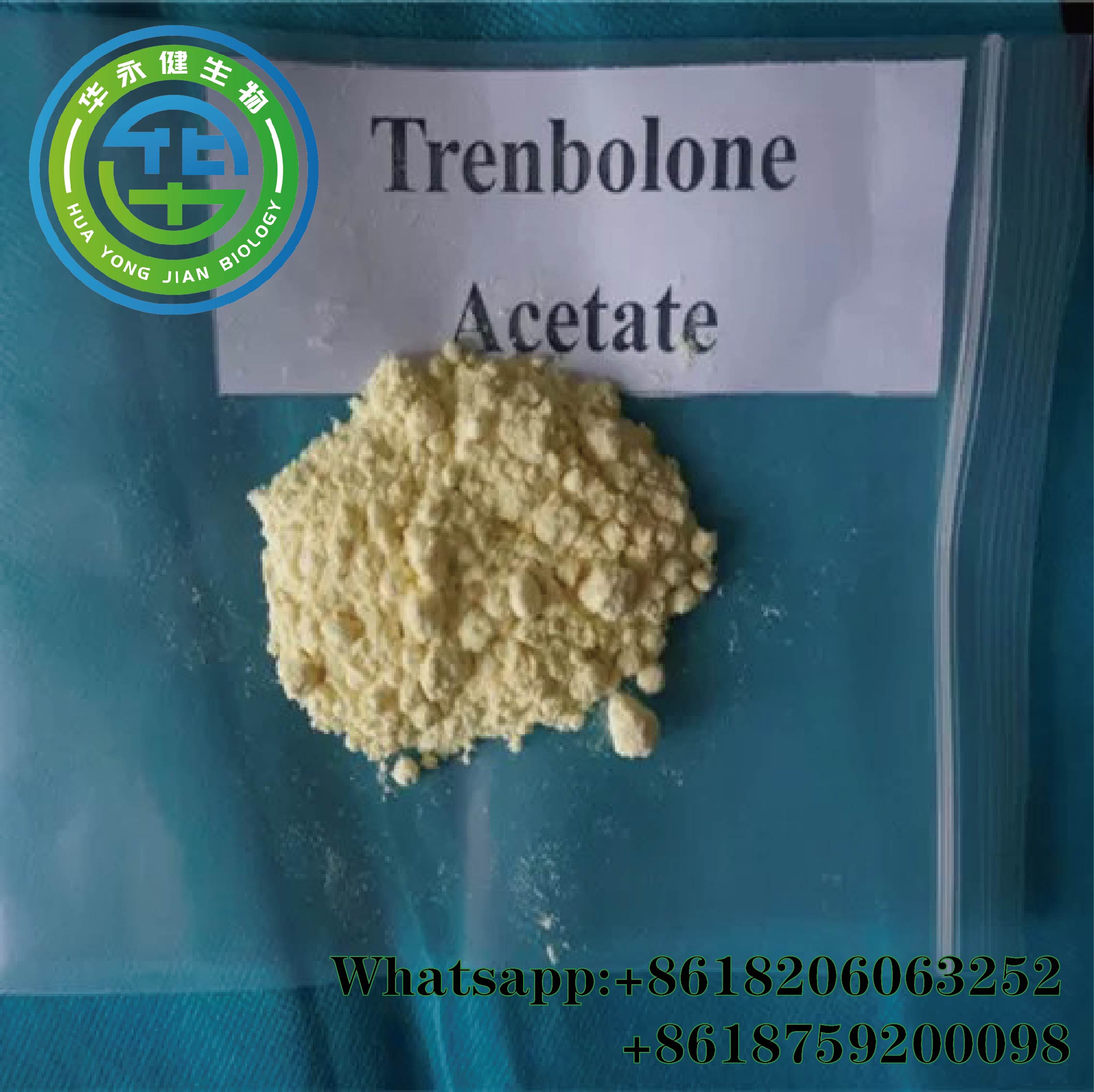 99% Purity Trenbolone Acetate Powder Tren Acetate Steroid  For Muscle Growth CasNO.10161-34-9 
