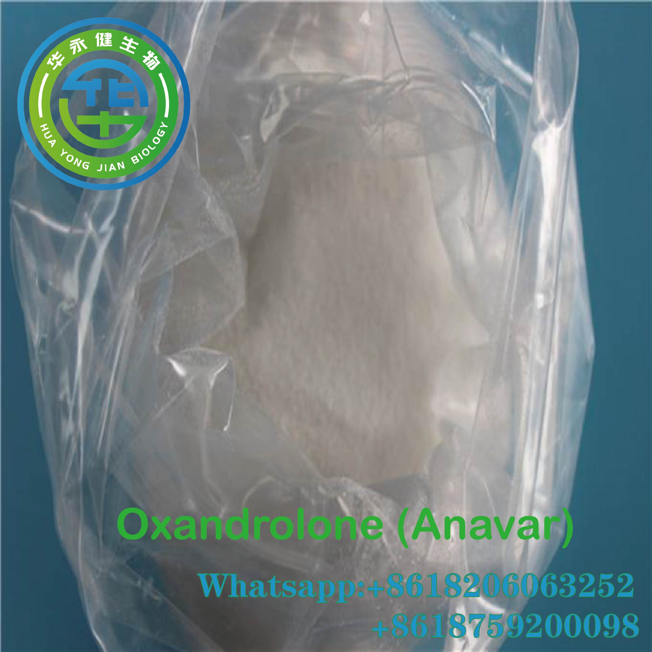 Safe Shipping Oxandrolone Raw Steroids OXA Powder Anavar for Muscle Growth CasNO.53-39-4