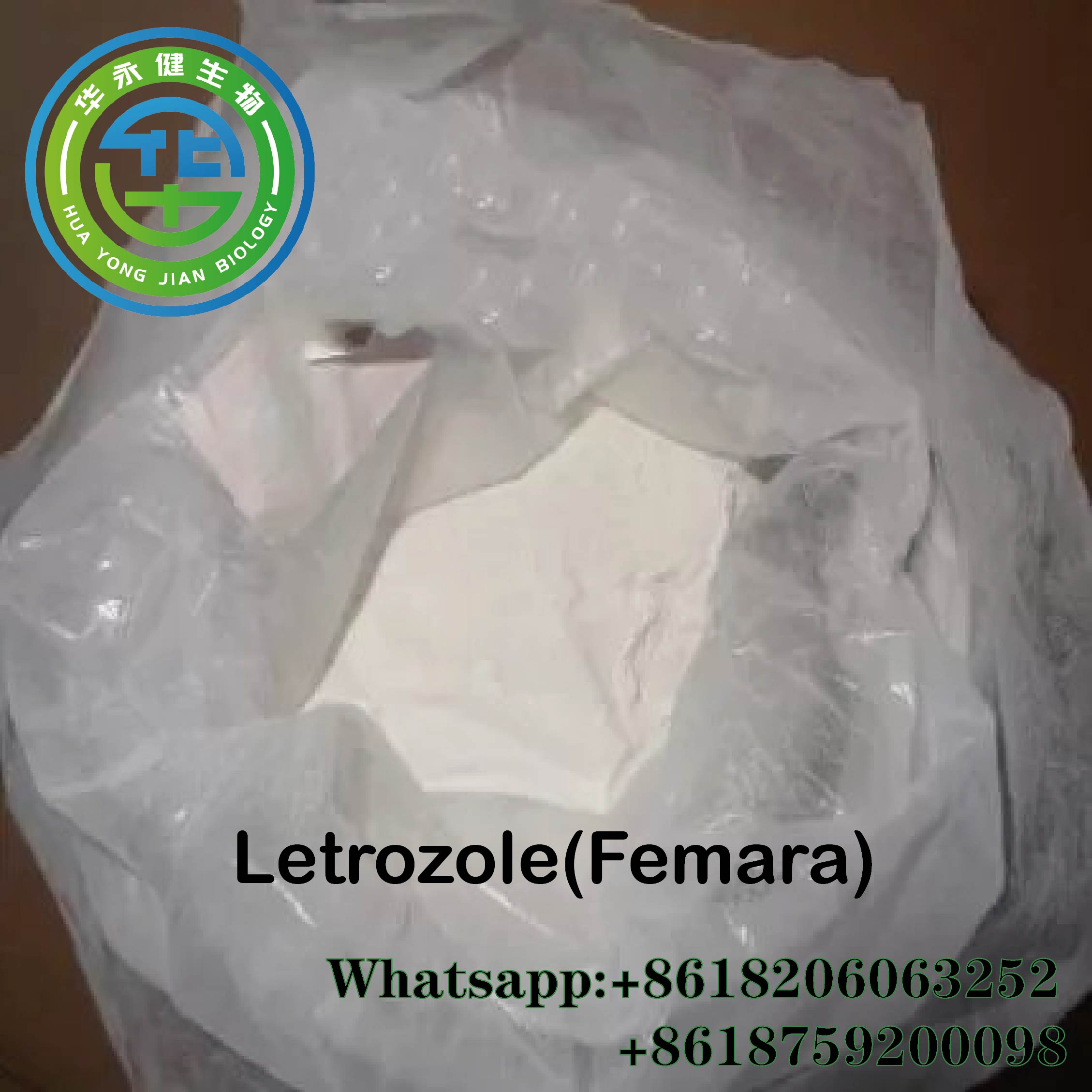 Pharmaceutical Letrozole Intermediates Raw Femara Steroids Powder for Muscle Growth CasNO.112809-51-5