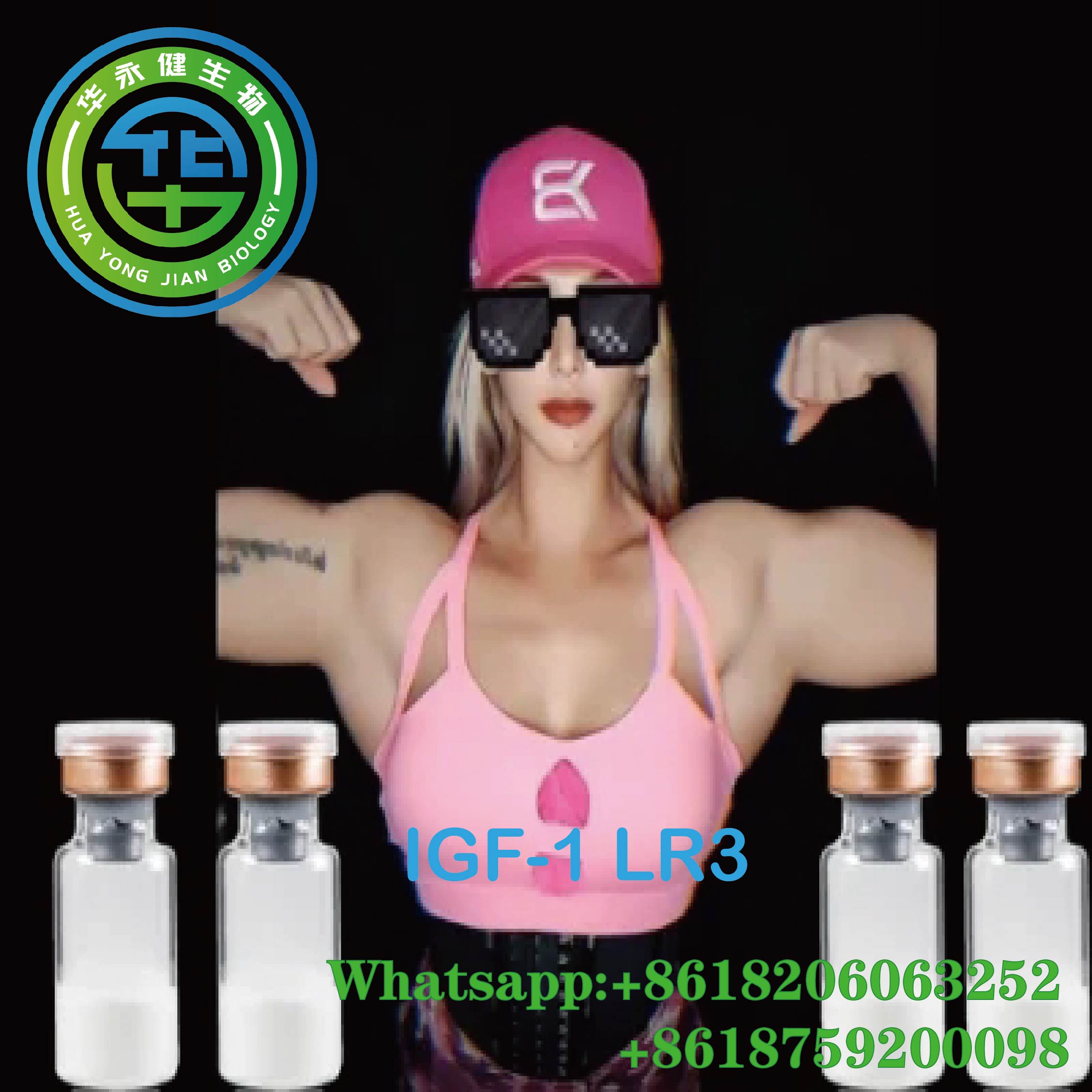 Growth Fact Peptide Powder IGF-1 LR3 For Muscle Growth And Repair Of Adults 
