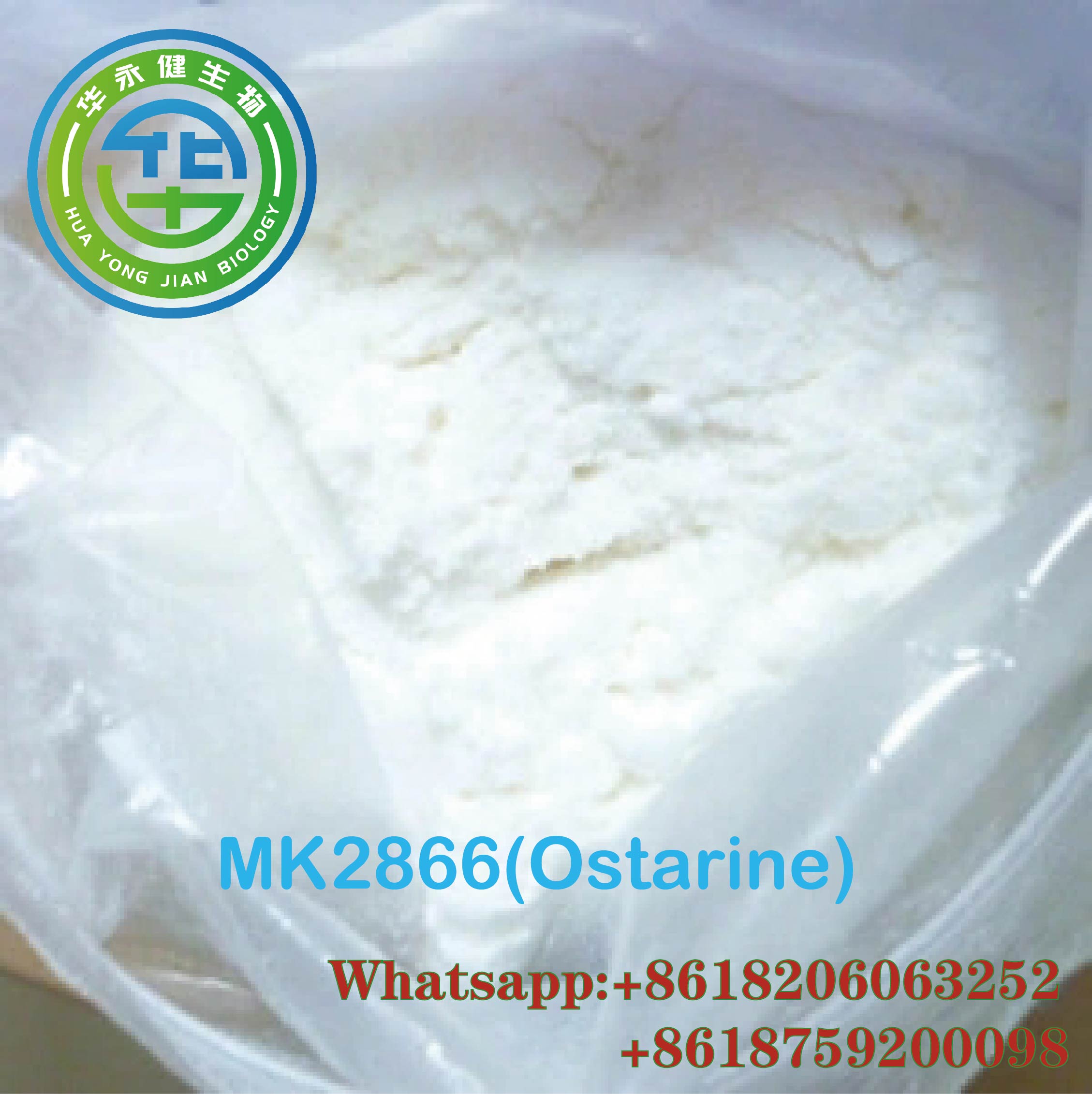 99% Ostarine Steroids Raw Sarm Powder 100% Customs Pass MK2866 with Perfect Stealth Package CasNO.841205-47-8