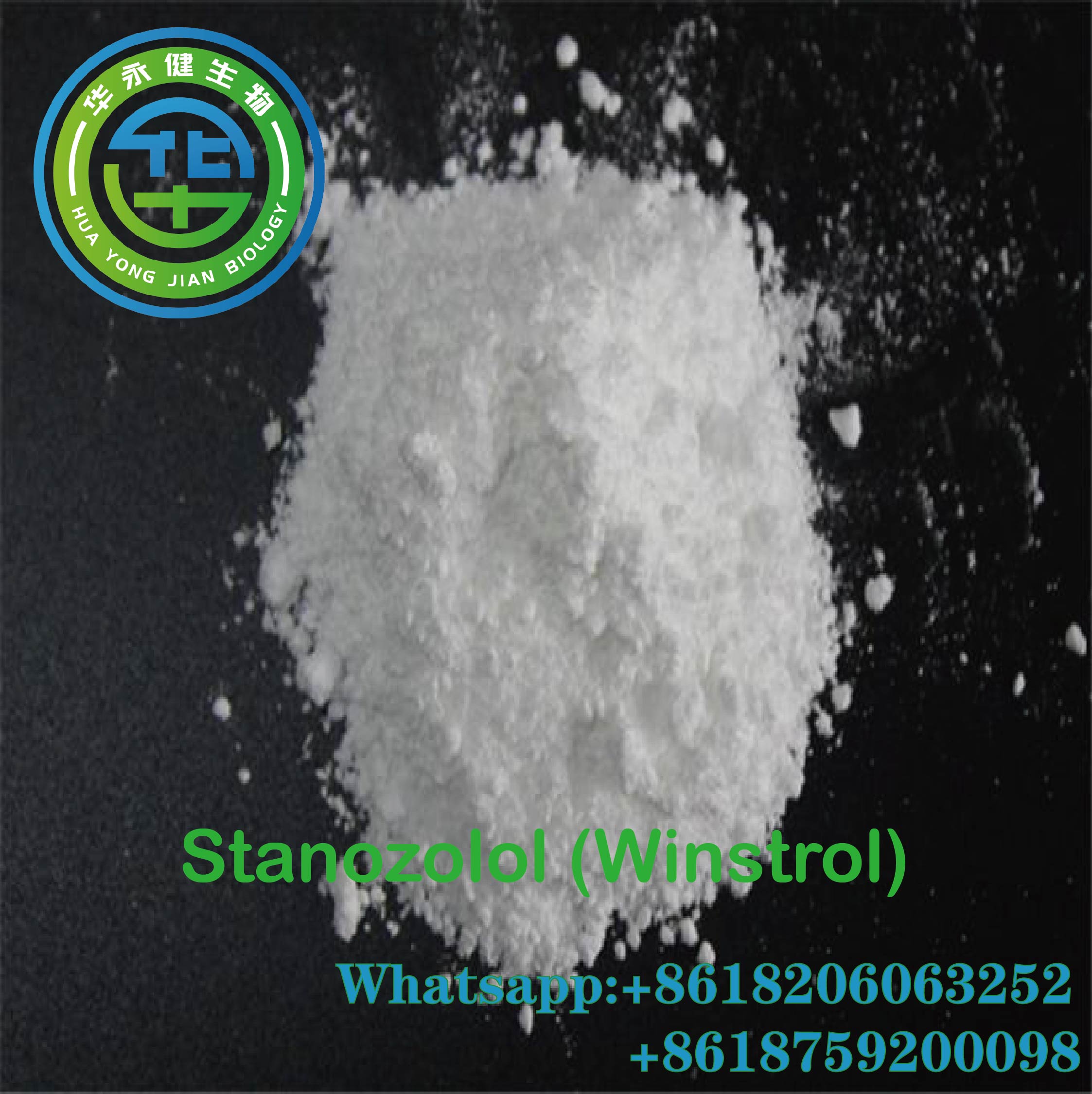 Stanozolol Powder GMP Bulking Cycle Strongest Anabolic Steroid Winstrol CasNO. 10418-03-8