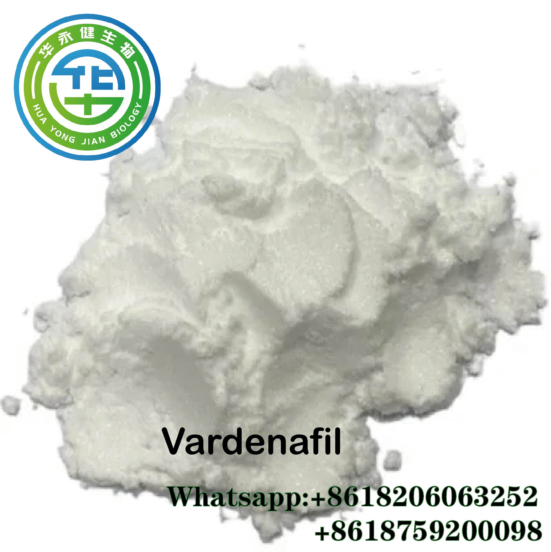 Healthy Male Enhancement Steroids Vardenafil /Levitra White Crystalline Powder Cas 224785-91-5 