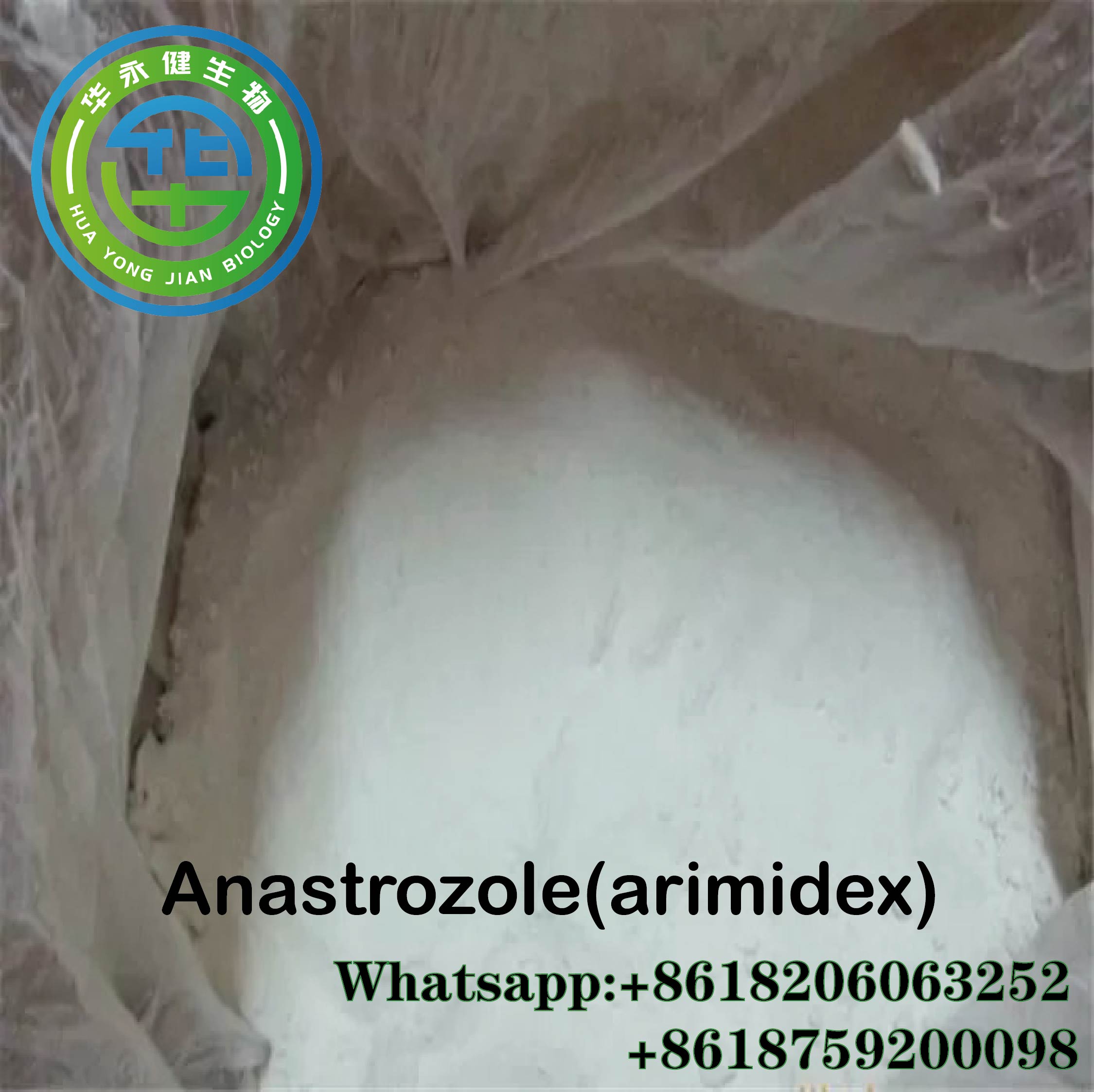 99% Purity Anti Estrogen Steroids  Raw Powder Anastrozole / Arimidex for Muscle Gaining CAS 120511-73-1
