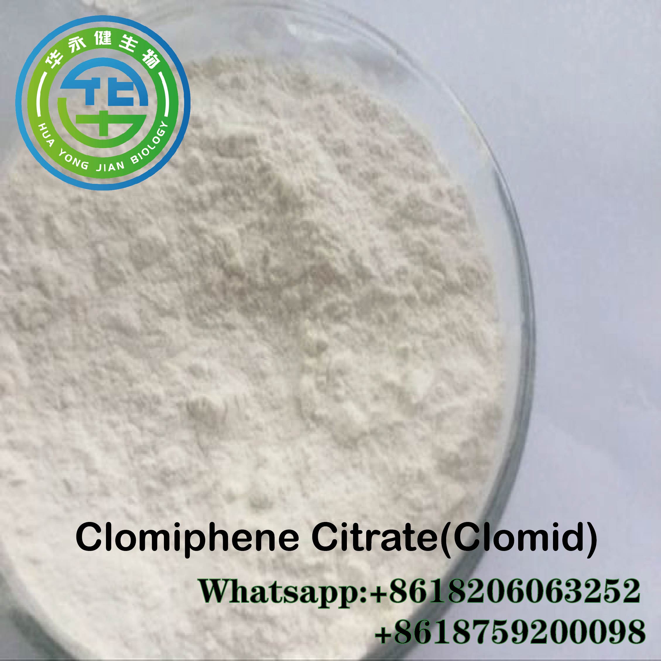 Clomiphene Citrate/Clomid Anti Estrogen Steroids White Powder for Muscle Mass Gain CAS 50-41-9 