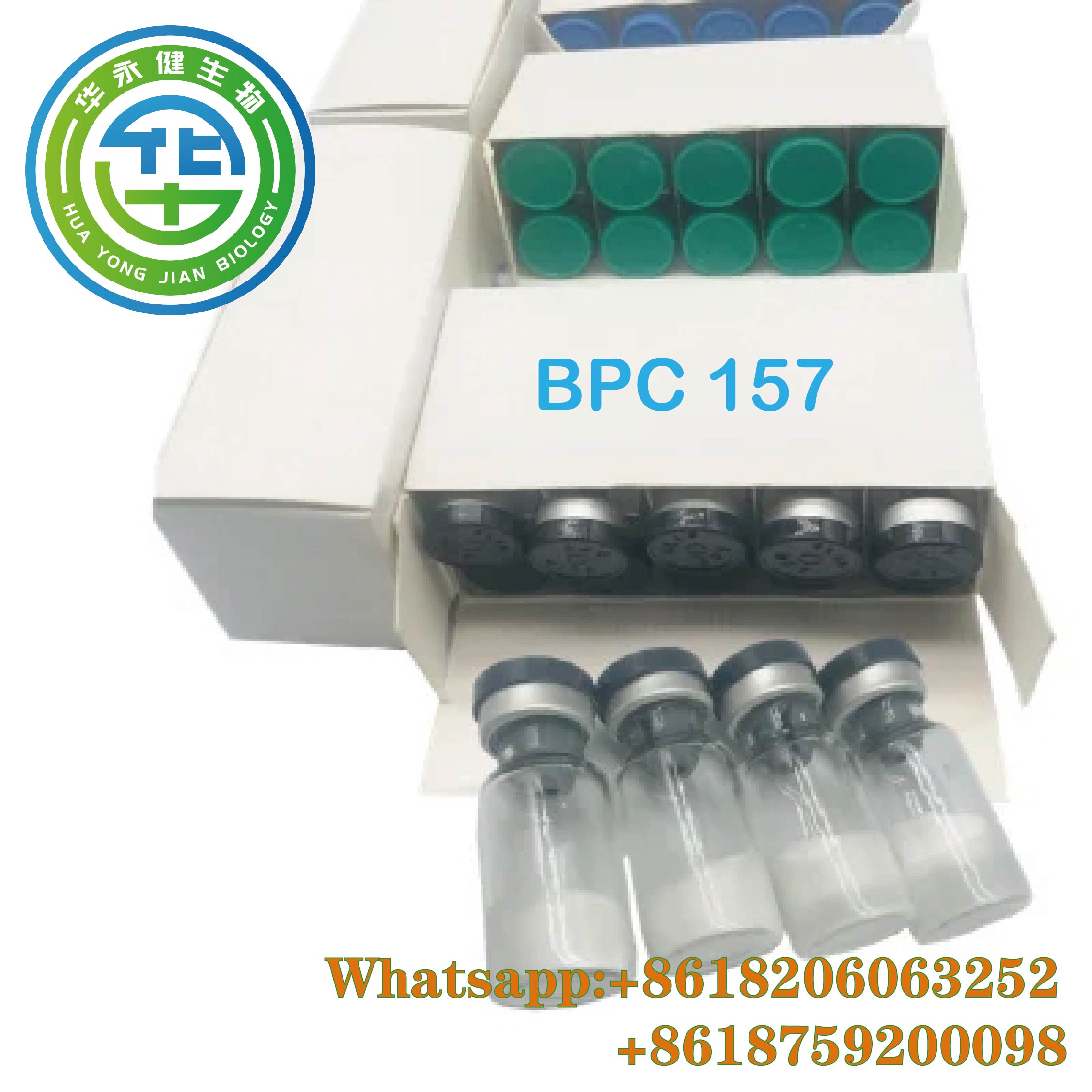 BPC157  5MG*10 VIAL Injectable Peptide Growth Hormone White Lyophilized Powder
