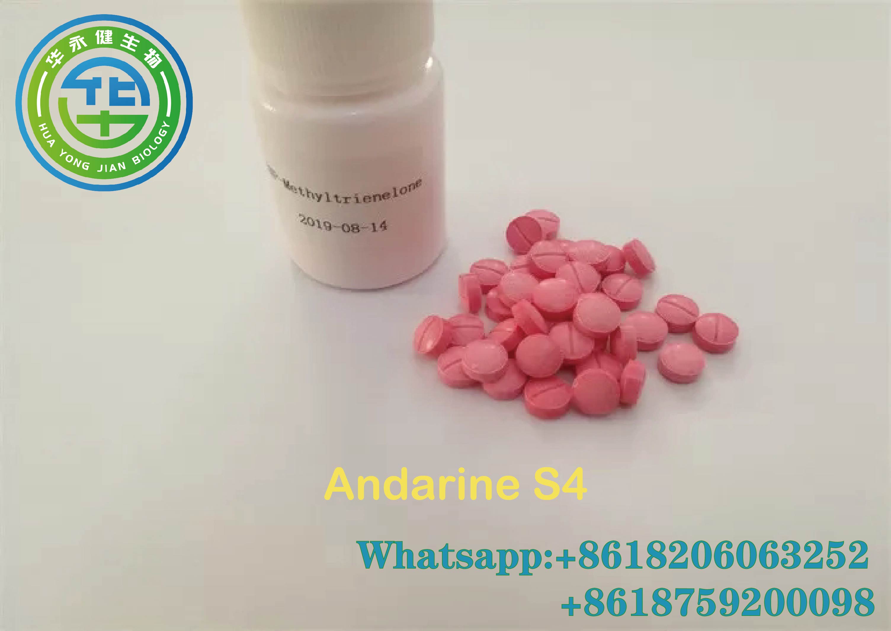  Andarine S4 100pills/bottle Raw Sarms Powder GTx-007 10mg Tablets for Male Female Burning Fat CAS 401900-40-1