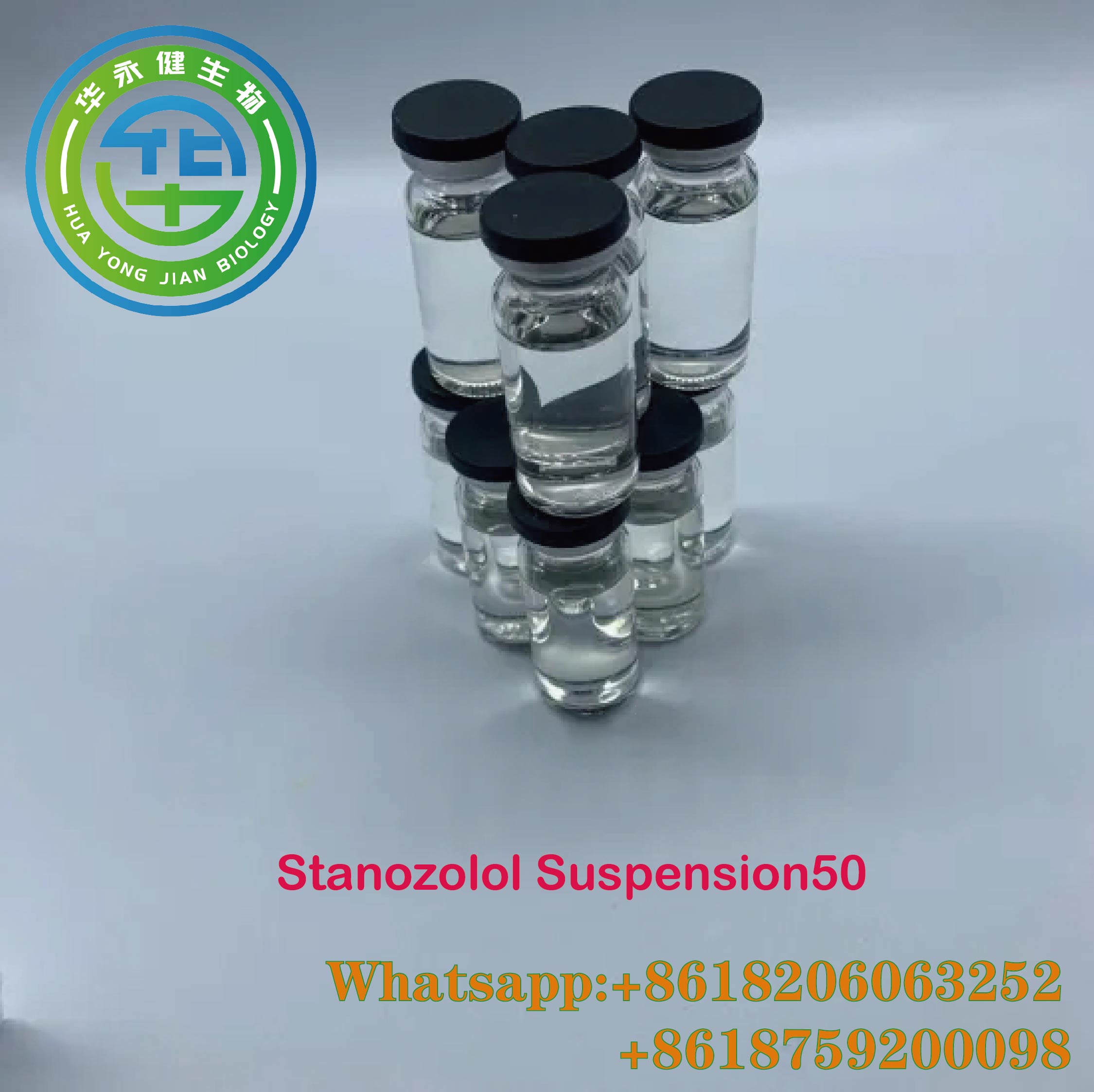 Gain Muscle 10ml Stanozolol Suspension50 Finished Bodybuilding Oil with Mct Carrier 50mg/ml Oil