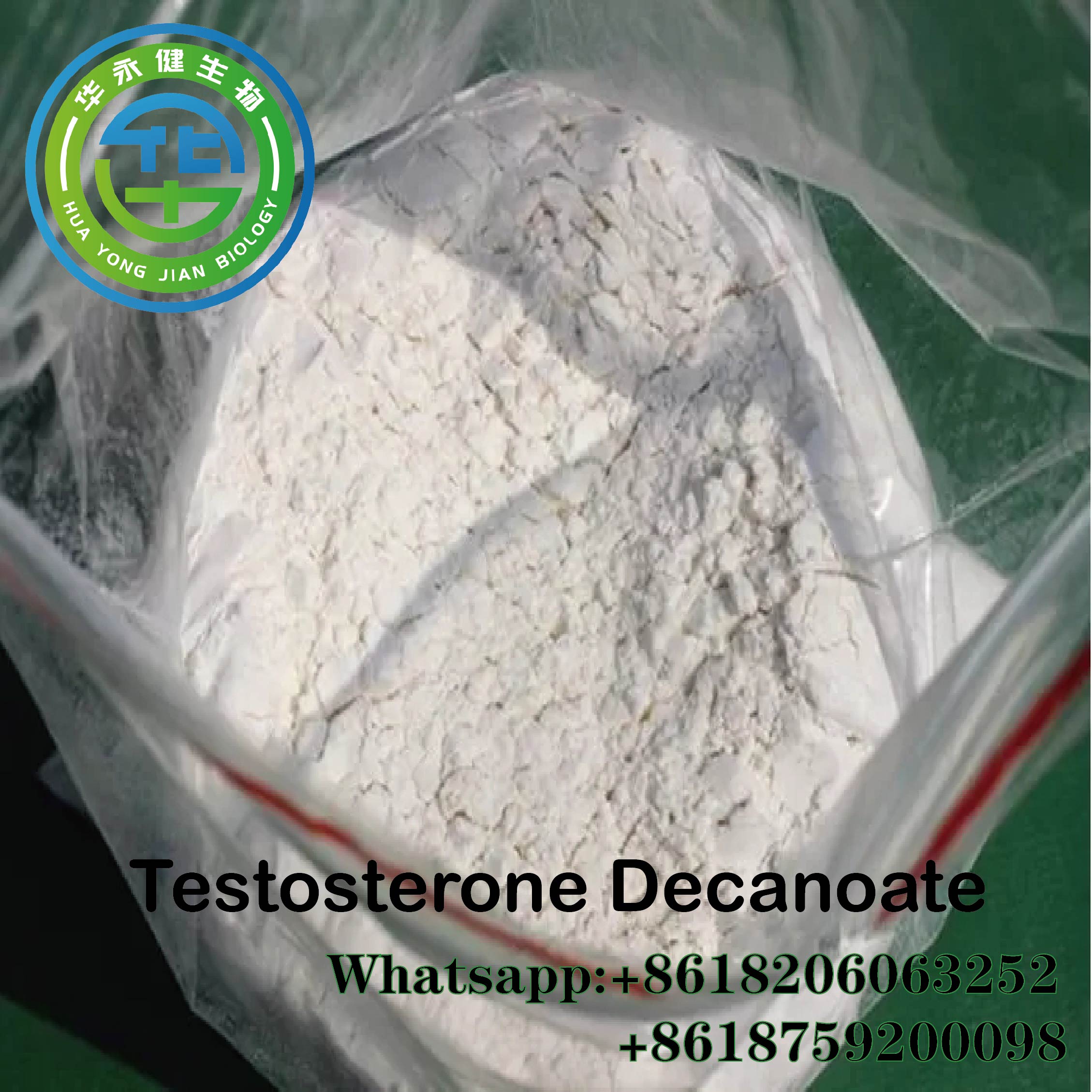 Anabolic Steroid Testosterone Decanoate /Test Decanoate Raw Powder for Weight Loss CAS:5721-91-5