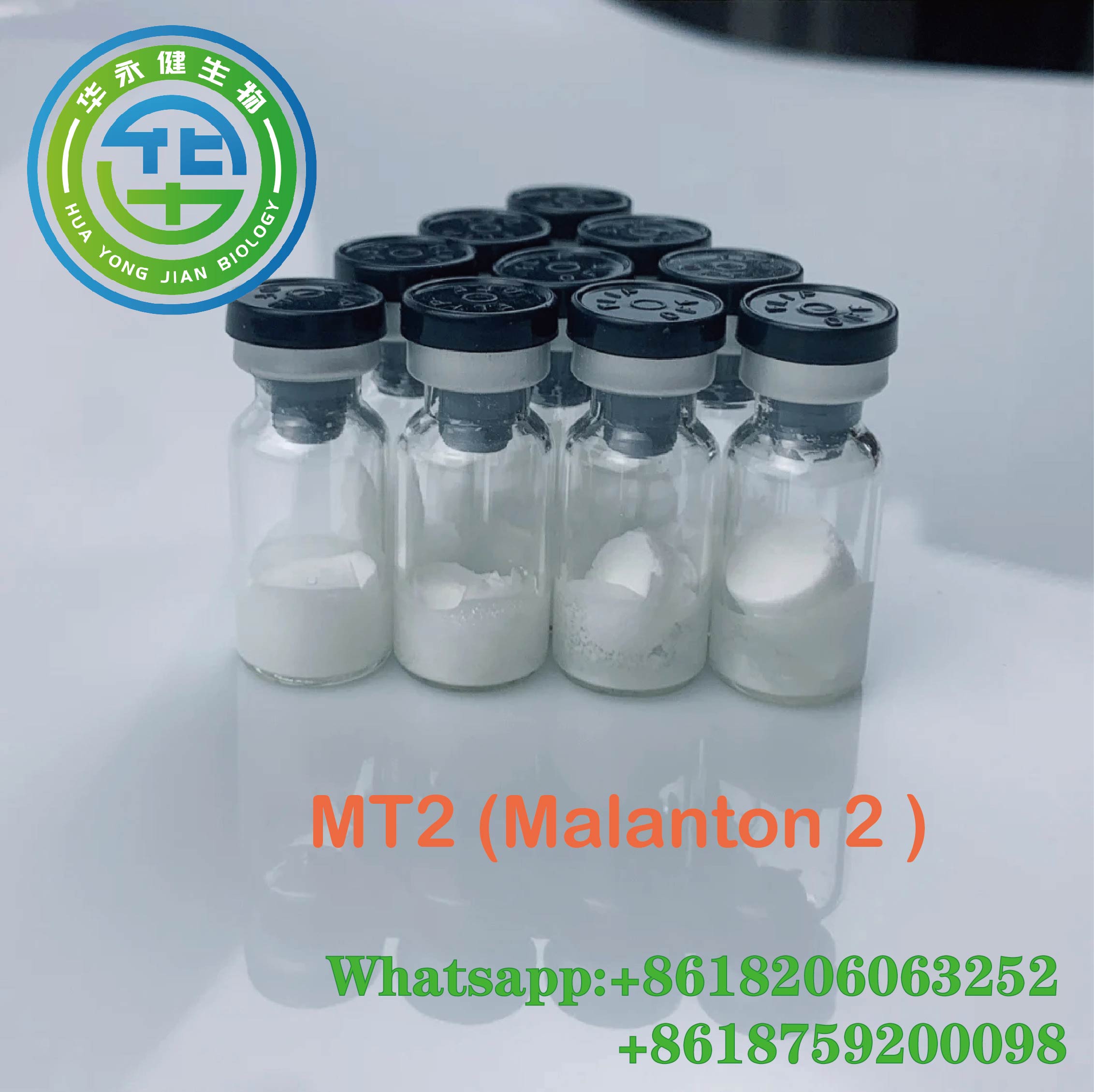 Injection Recombinant Human Malanton 2  for Bone Repairing High Purity Melanotan II Peptides Powder CasNO.121062-08-6