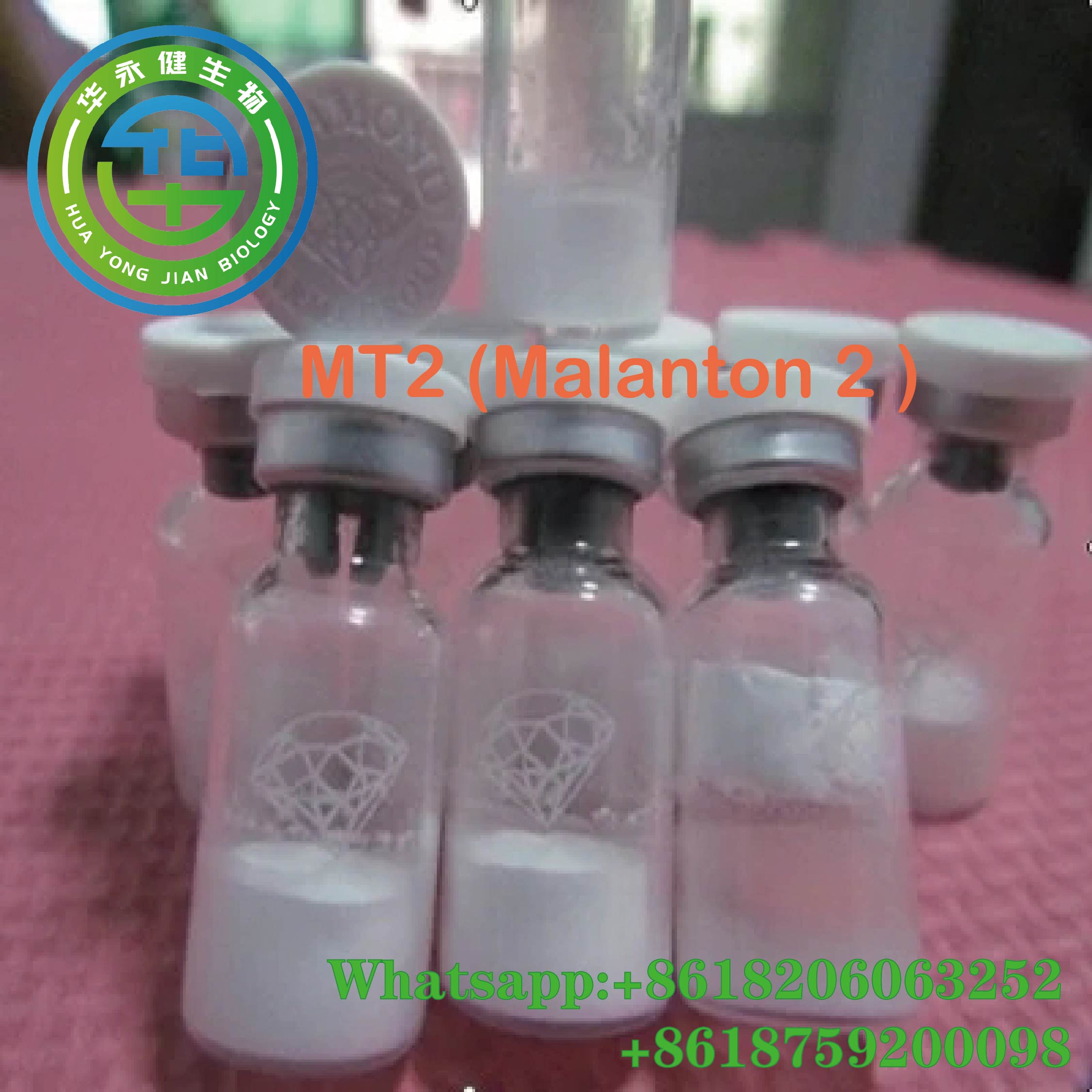 Peptides Steroids Melanotan-2 /Mt-2/Malanton II For SkinTanning CasNO.121062-08-6