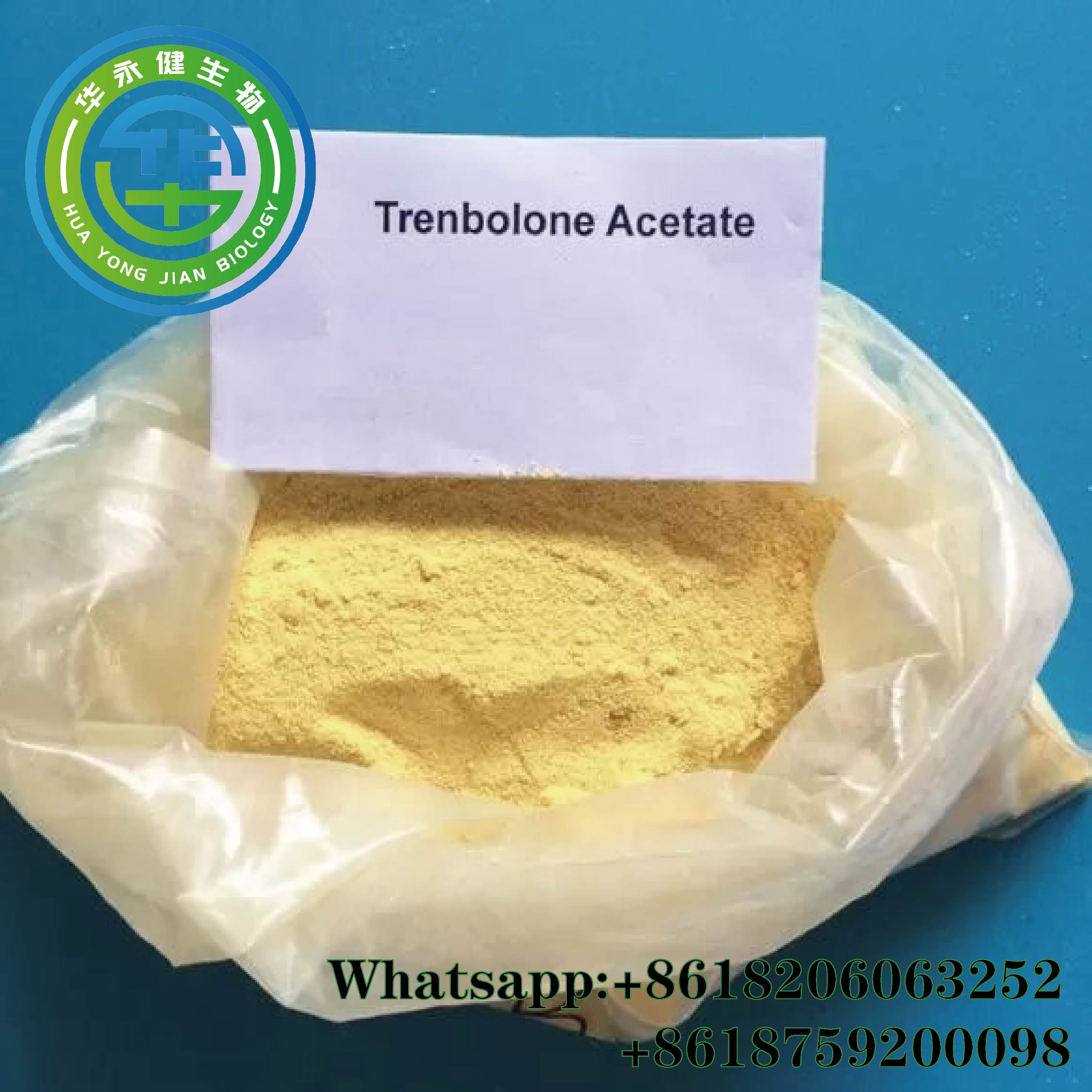 Potent Muscle Growth Trenbolone Acetate/Tren Acetate Sterods Powder CAS 10161-34-9 