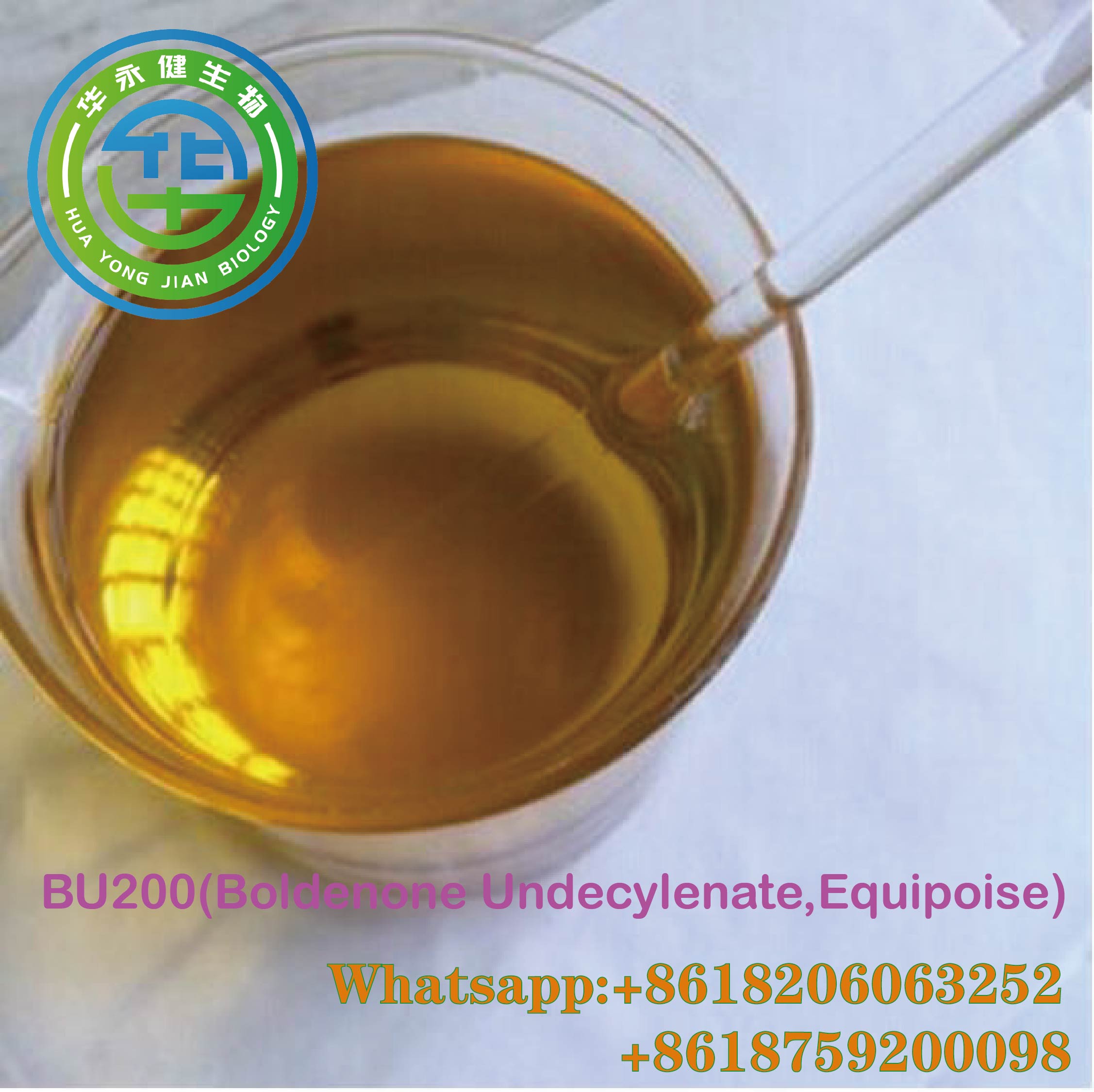 Equipoise Factory Supply Finished and Semi-Finished Steroids Oil Boldenone Undecylenate 200mg/ml Steroids Oil High Quality Safe Shipping