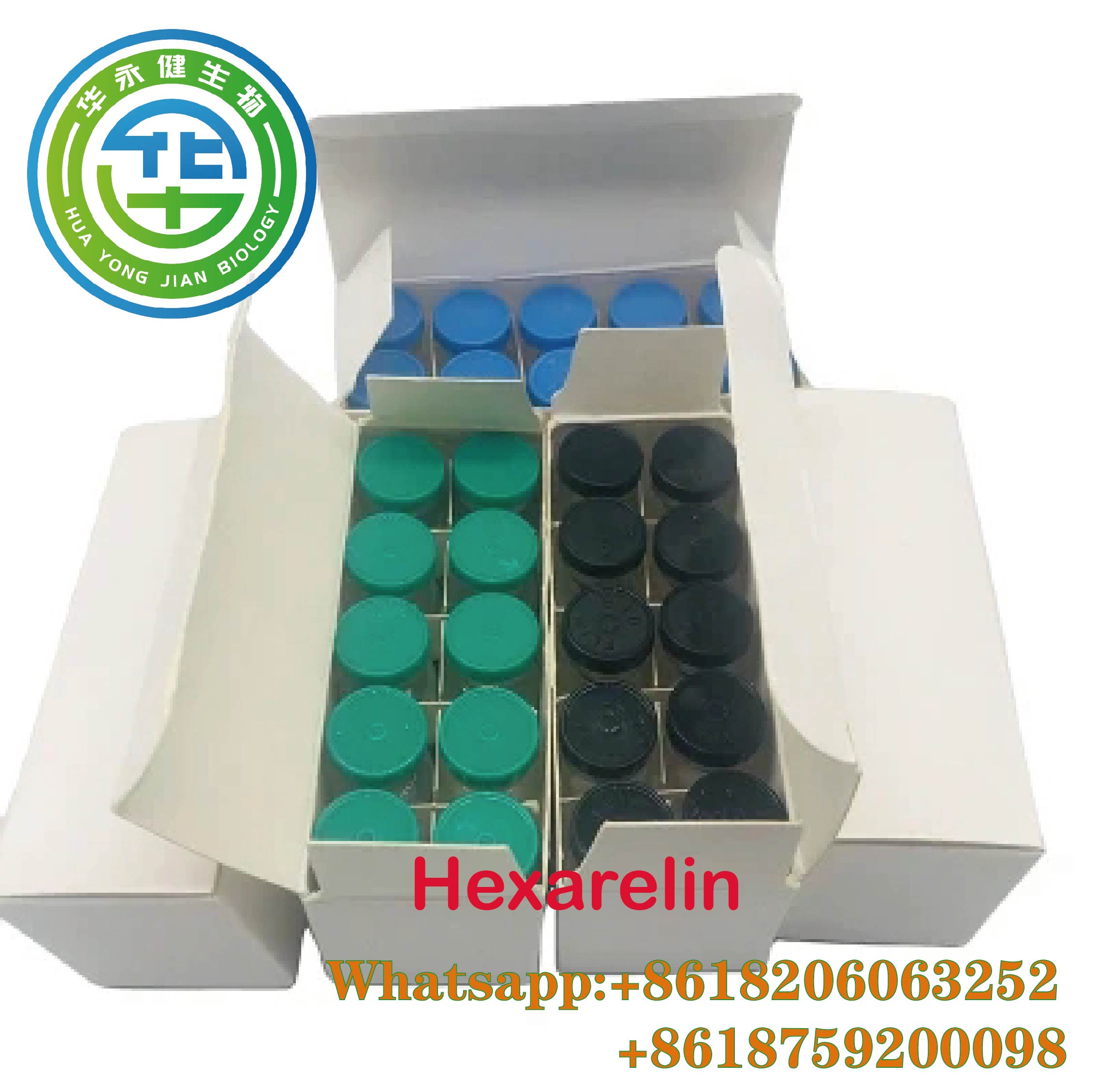  CasNO.140703-51-1  2mg / Vial Hexarelin Acetate Peptides Bodybuilding Supplements