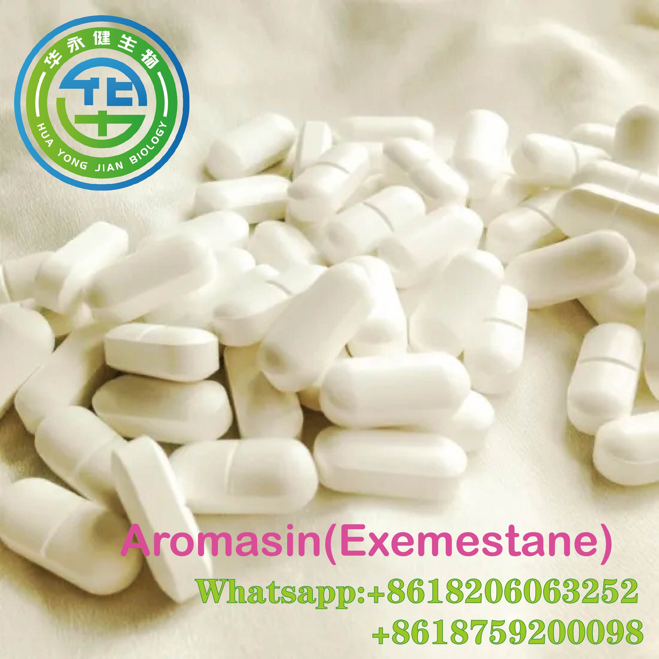 Aromasin 25mg Anti Estrogen Supplements Exemestane  100pic/bottle CAS 107868-30-4