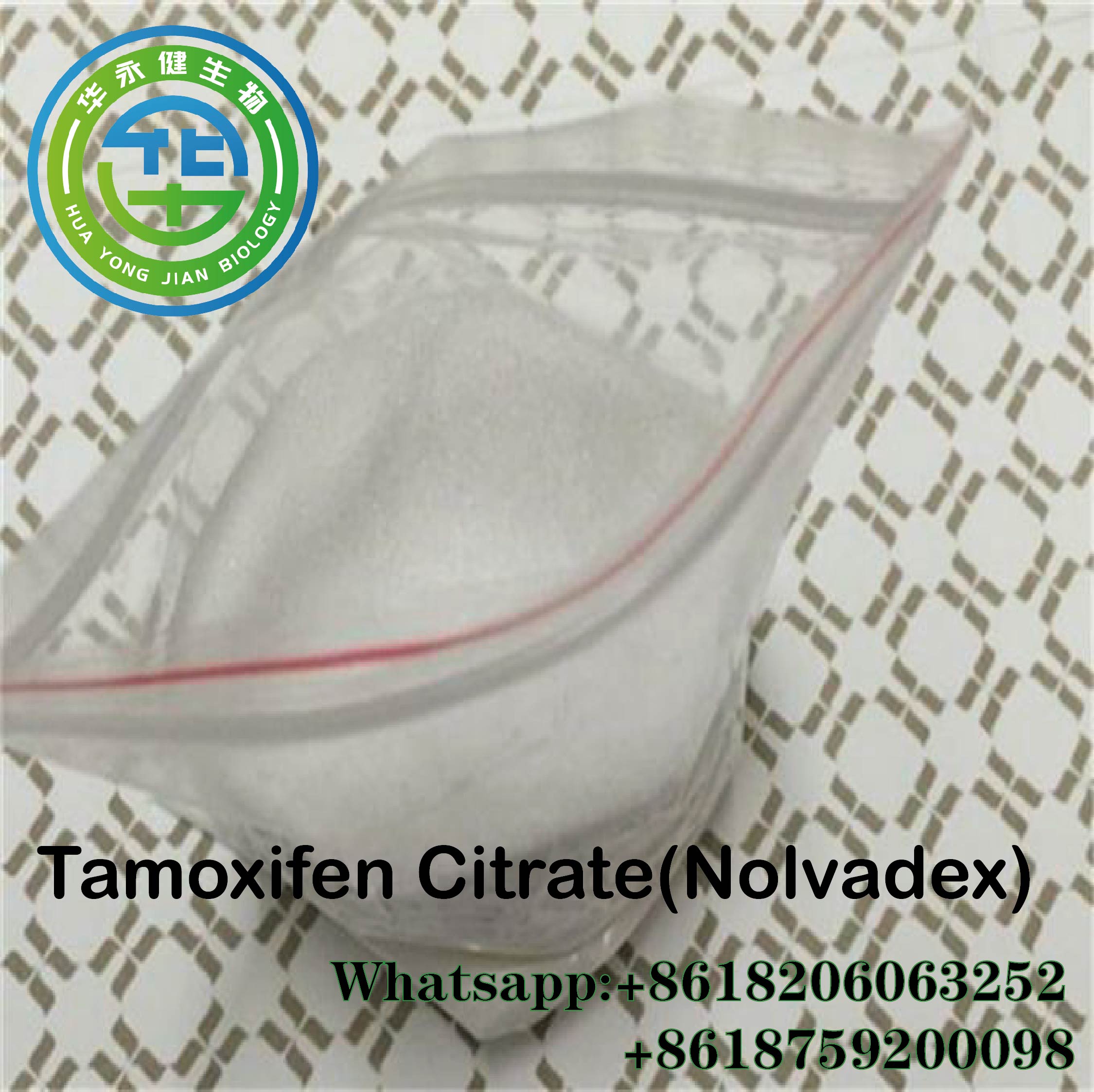 Nolvadex Raw Chemical Steroids Tamoxifen Citrate Powder for Muscle Human Growth CasNO.54965-24-1