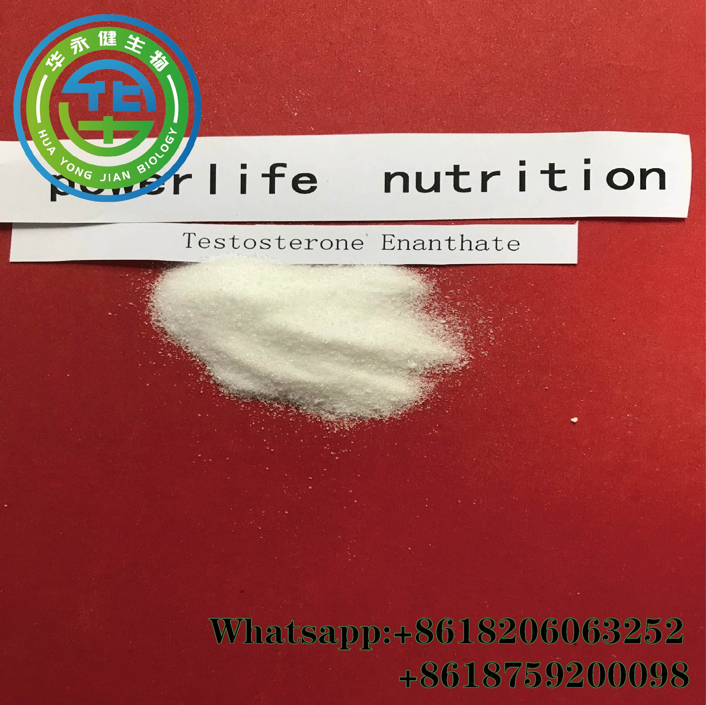 Testosterone Anabolic Steroid Injectable Liquid Oil  for Muscle Testosterone Enanthate Powder CasNO.315-37-7