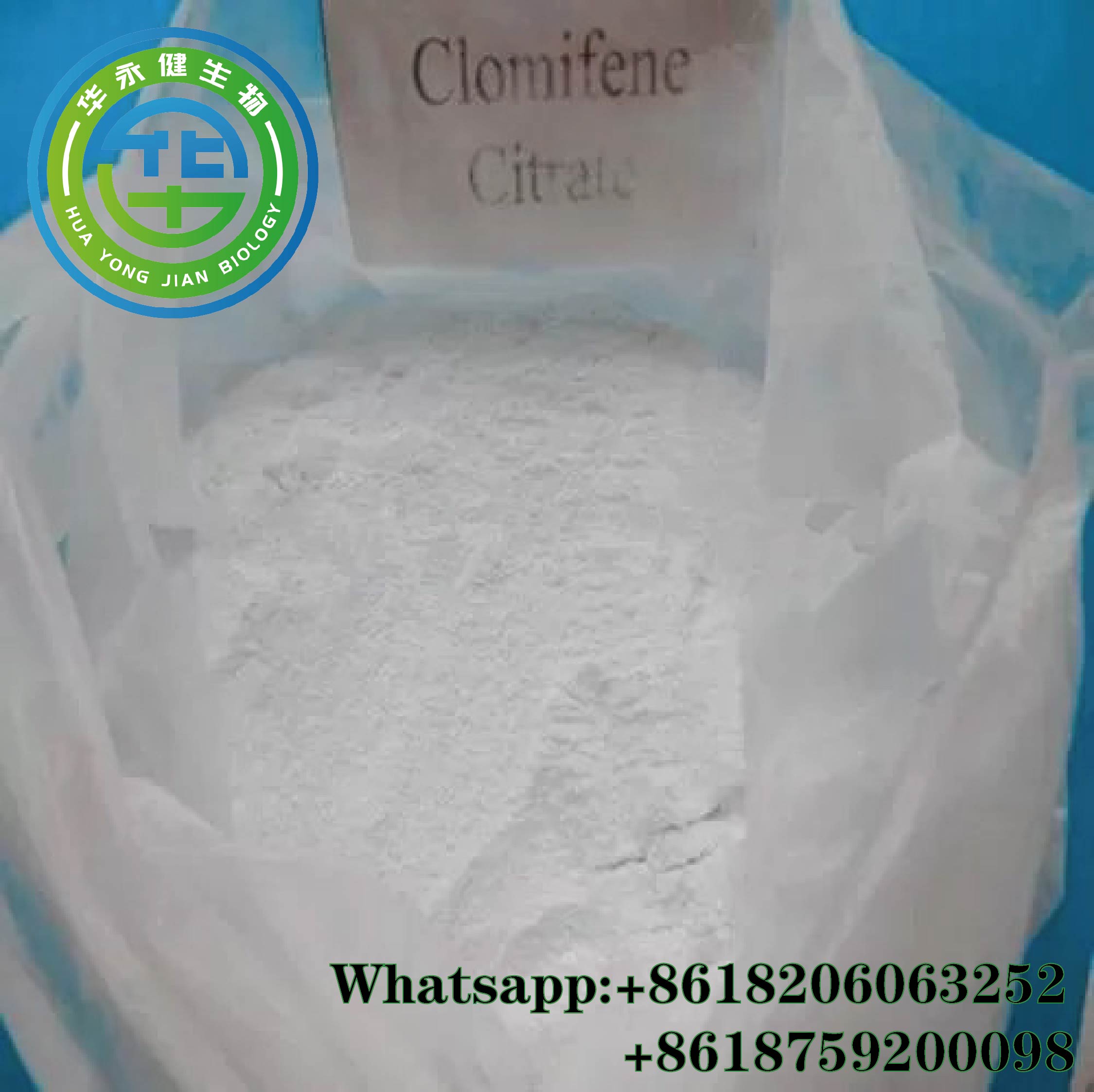 High Quality Clomiphene Citrate Anti Estrogen Steroids For Muscle Building Clomid Powder CAS 911-45-5