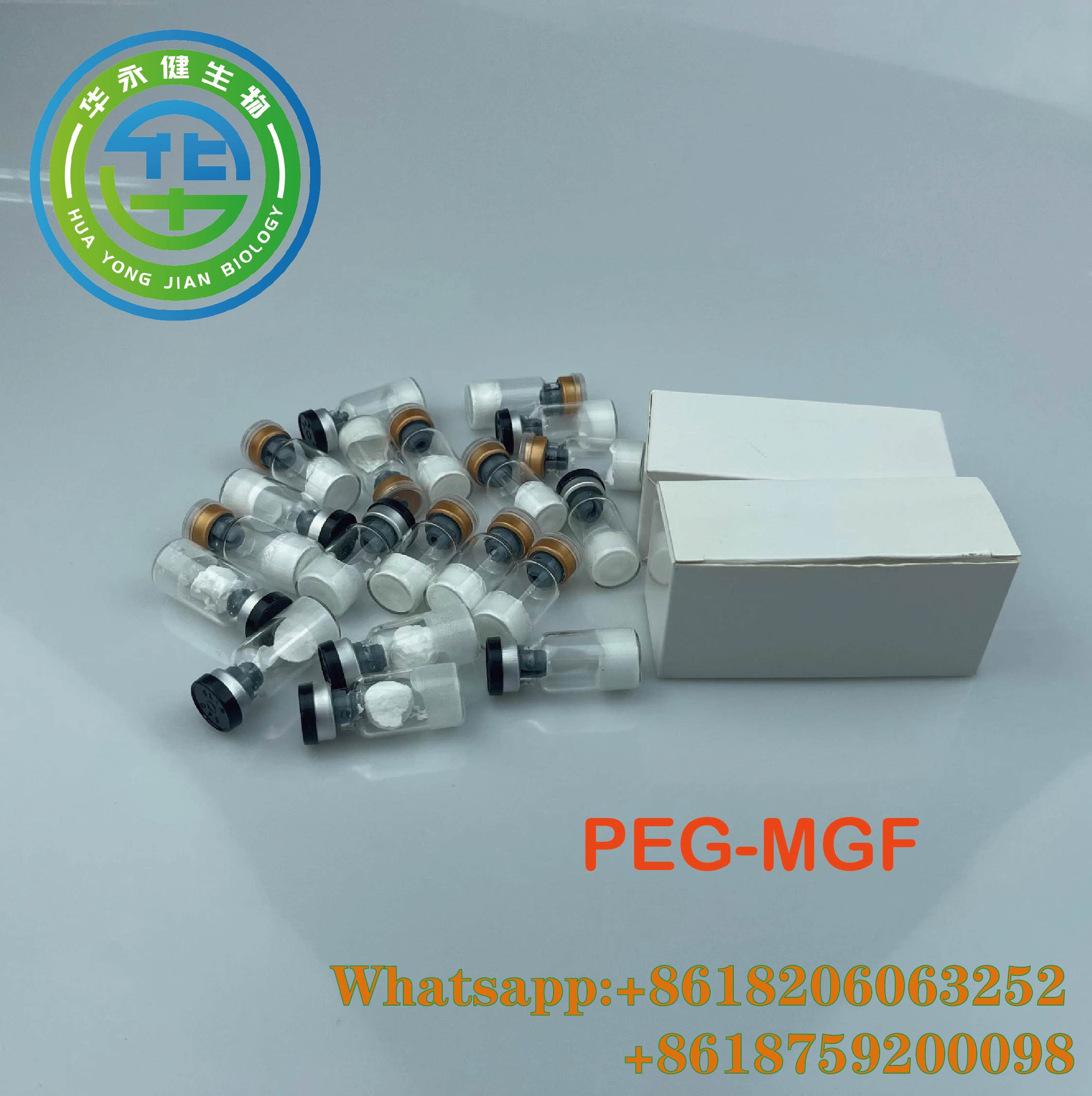 Wholesale 99.9% Injectable Peptide Gonadorelin Gh Peptides PEG-MGF Raw Powder Steroids Hormone