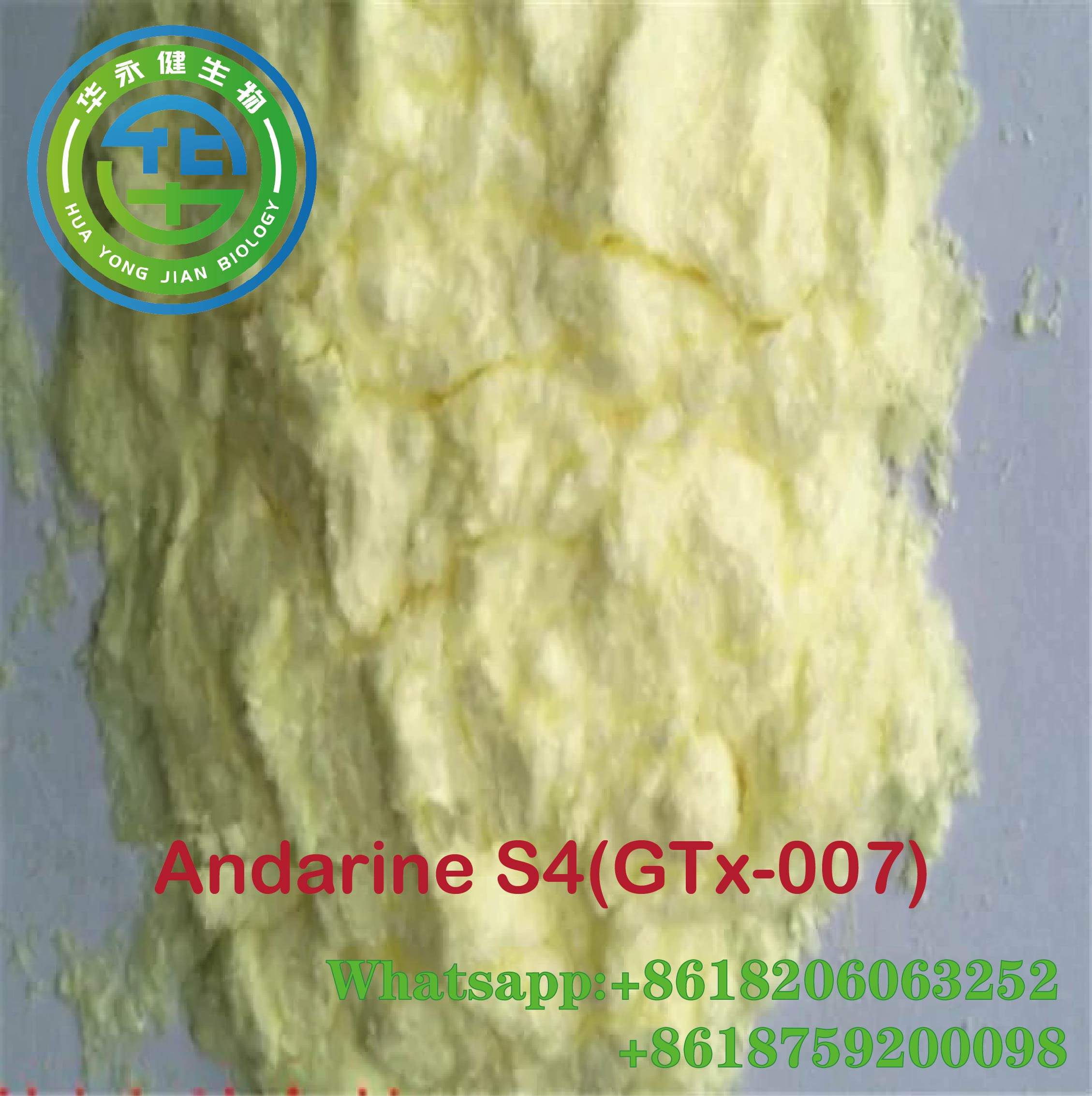 99% Legal SARMs Steroids Andarine S4 Raw Powder for Fat Cutting CAS 401900-40-1