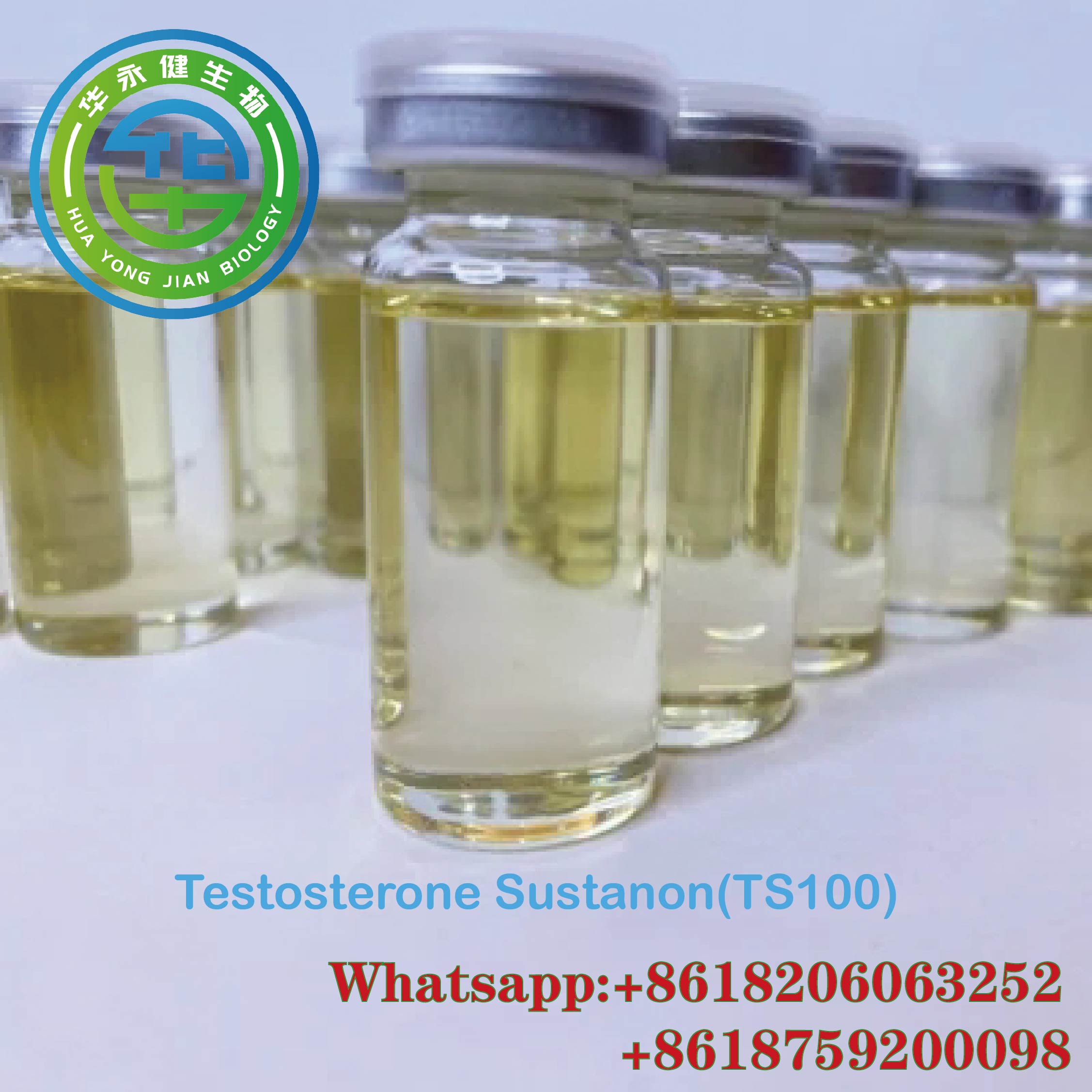 Pre - Finished Testosterone Sustanon Injecting Anabolic Steroids Hormone Oils TS100 For Muscle Gains