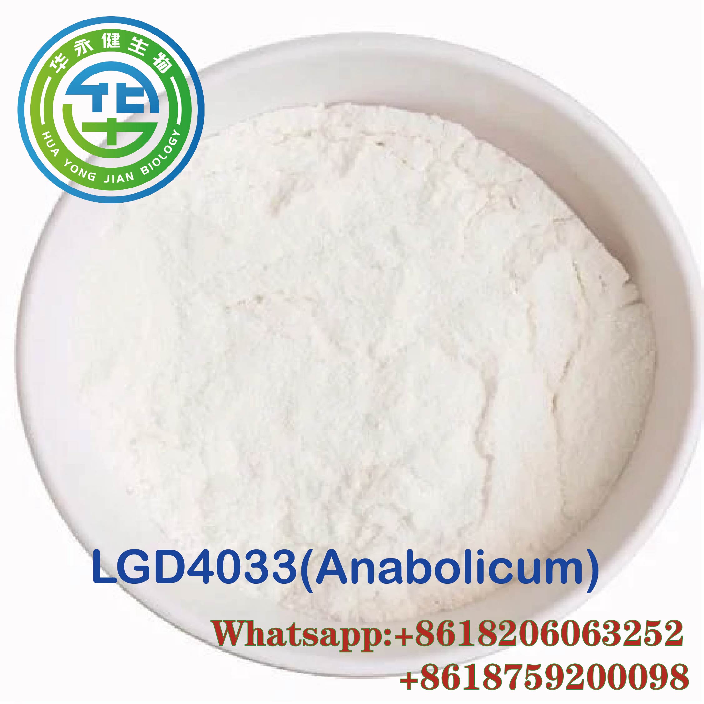 LGD-4033 Powder SARMs Steroids For Weight Loss Fat Burning 