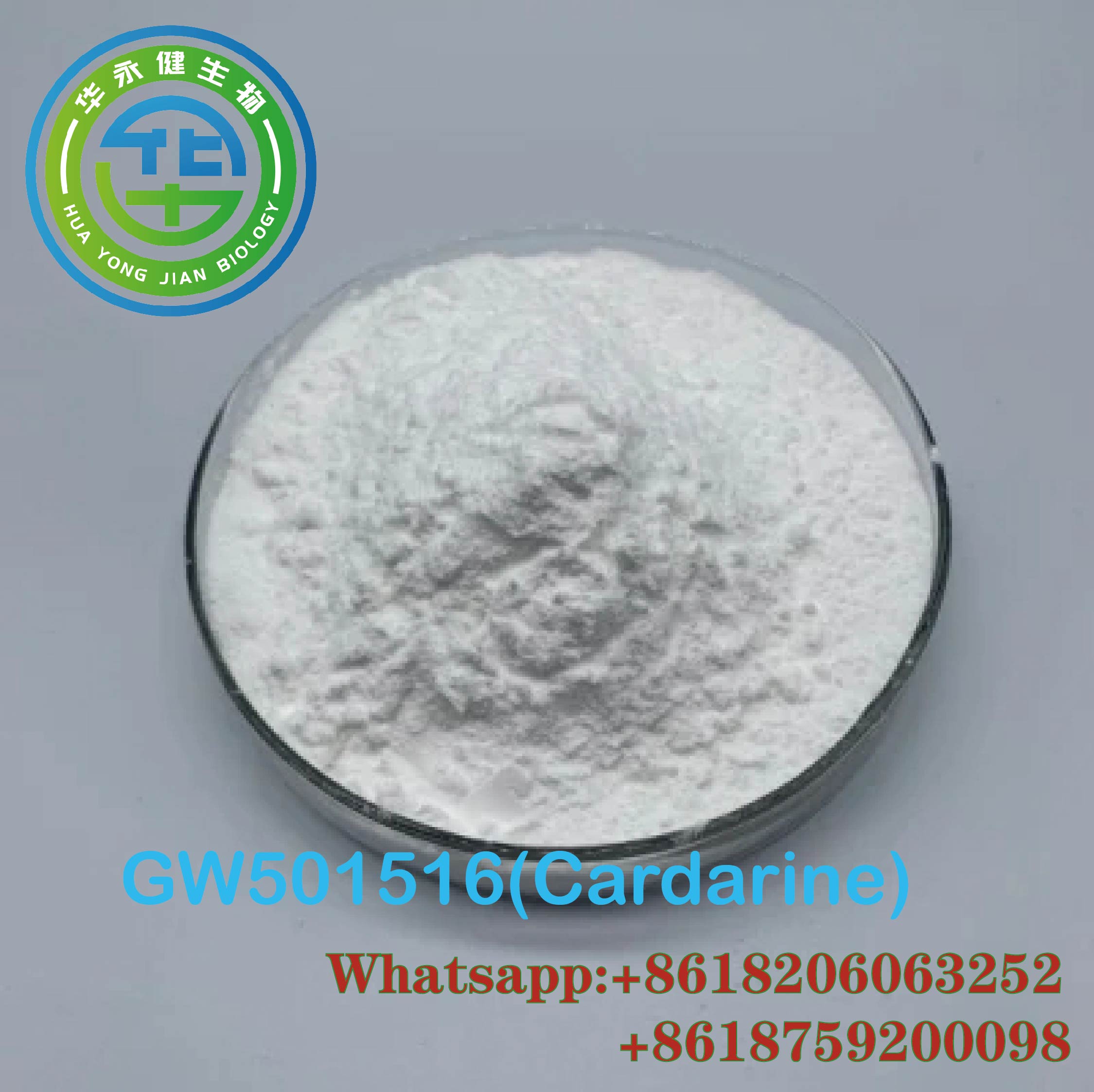 GW-501516 Powder Pharmaceutical Grade SARMs Cardarine CAS 317318-70-0 For Fat Loss