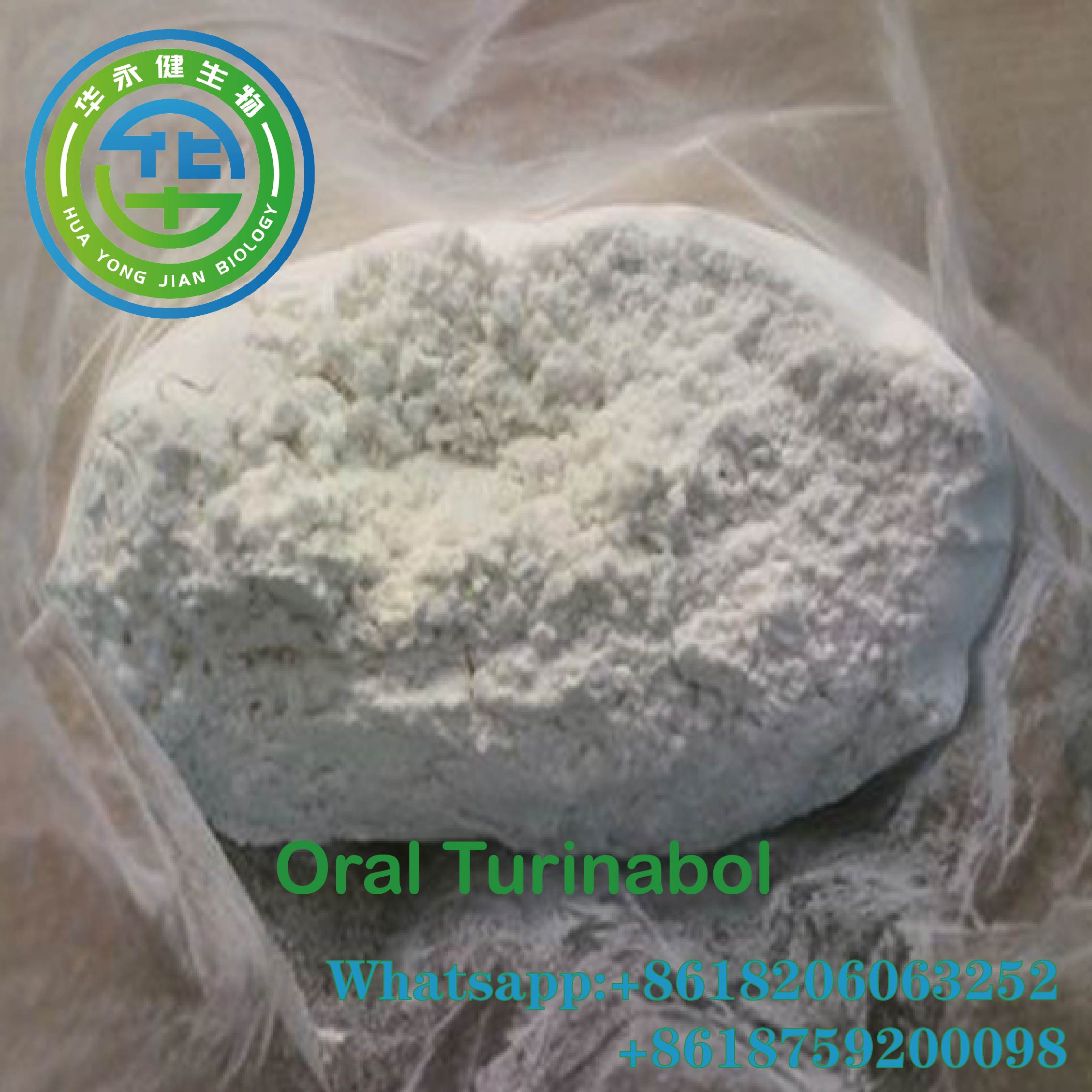 4 - Chlorodehydromethyl Testosterone Raw Powder Oral Turinabol for Body Building CAS: 2446-23-3