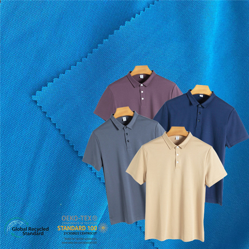 Cotton Spandex Stretchy Fabric for Sleepwear, Underwear, T-shirt, Polo Shirt