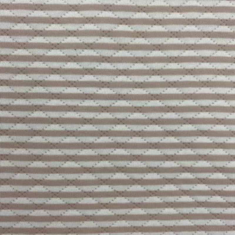 Stripes Brushed Polycotton Blended Fabric for Hoodie, T Shirt, Polo Shirt, Neckwear, Napkin, Bedspreads Eco-friendly