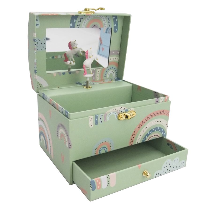  Custom Factory Price Hot Selling Unicorn Children's Music Box