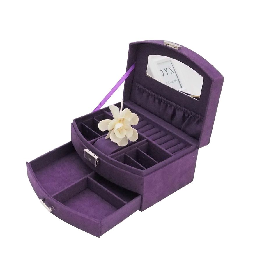 European Style Large Capacity Jewelry Storage Box, Earrings, Necklaces, Rings, Display Jewelry Box