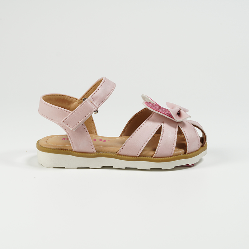 Girls Sandals Closed Toe Sandals For Girls Cute Summer Sandals Pretty Flat Sandals For Summer Bowknot Sandals For Girls Girls Glitter Sandal
