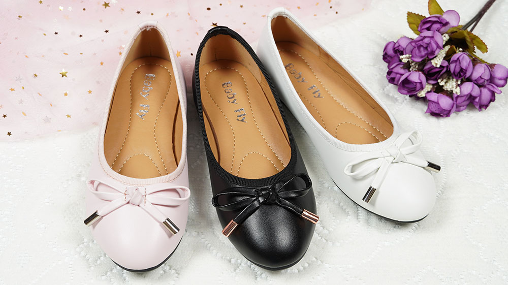 Girls-Pink-Soft-PU-Leather-Ballerina-Shoes-with-Bow-ZF2023-4