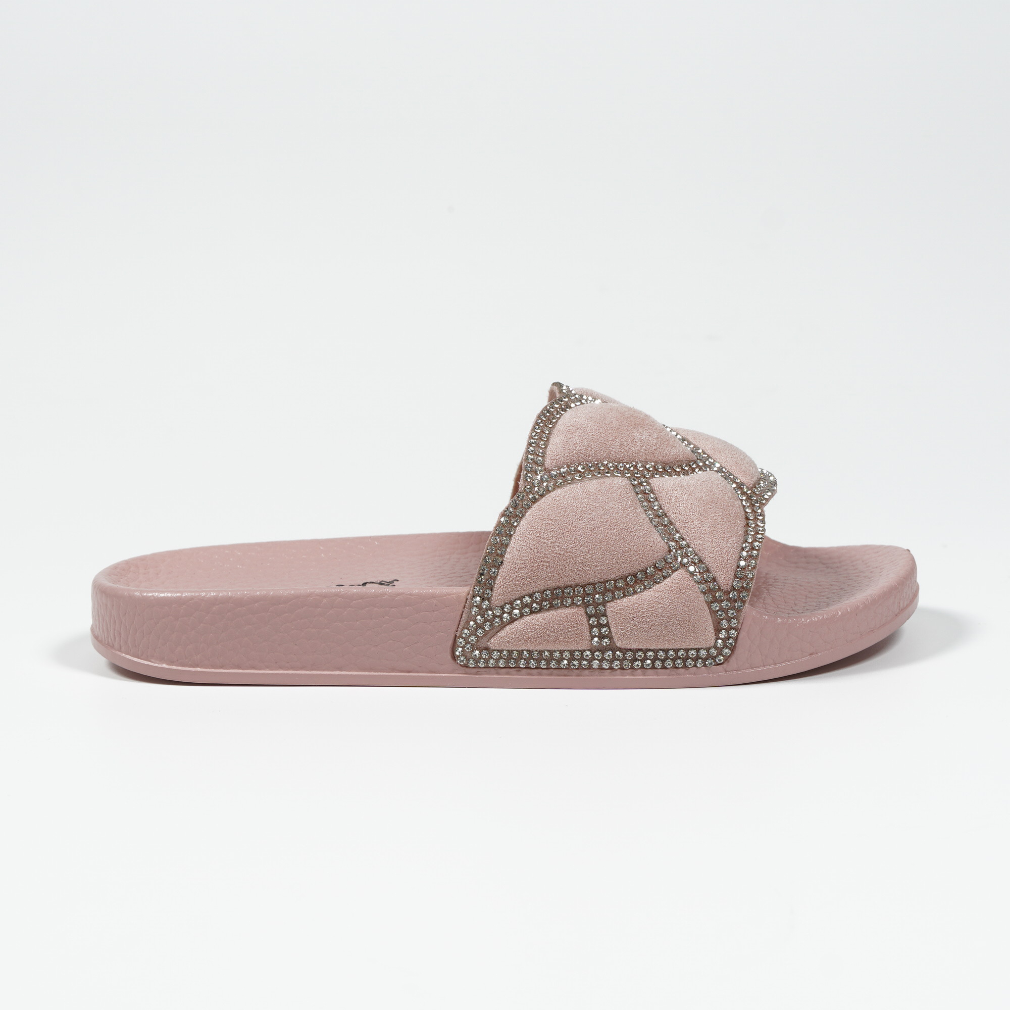 Women's Casual Flat Non-slip Rhinestones Slippers Fashion Wholesale Slippers