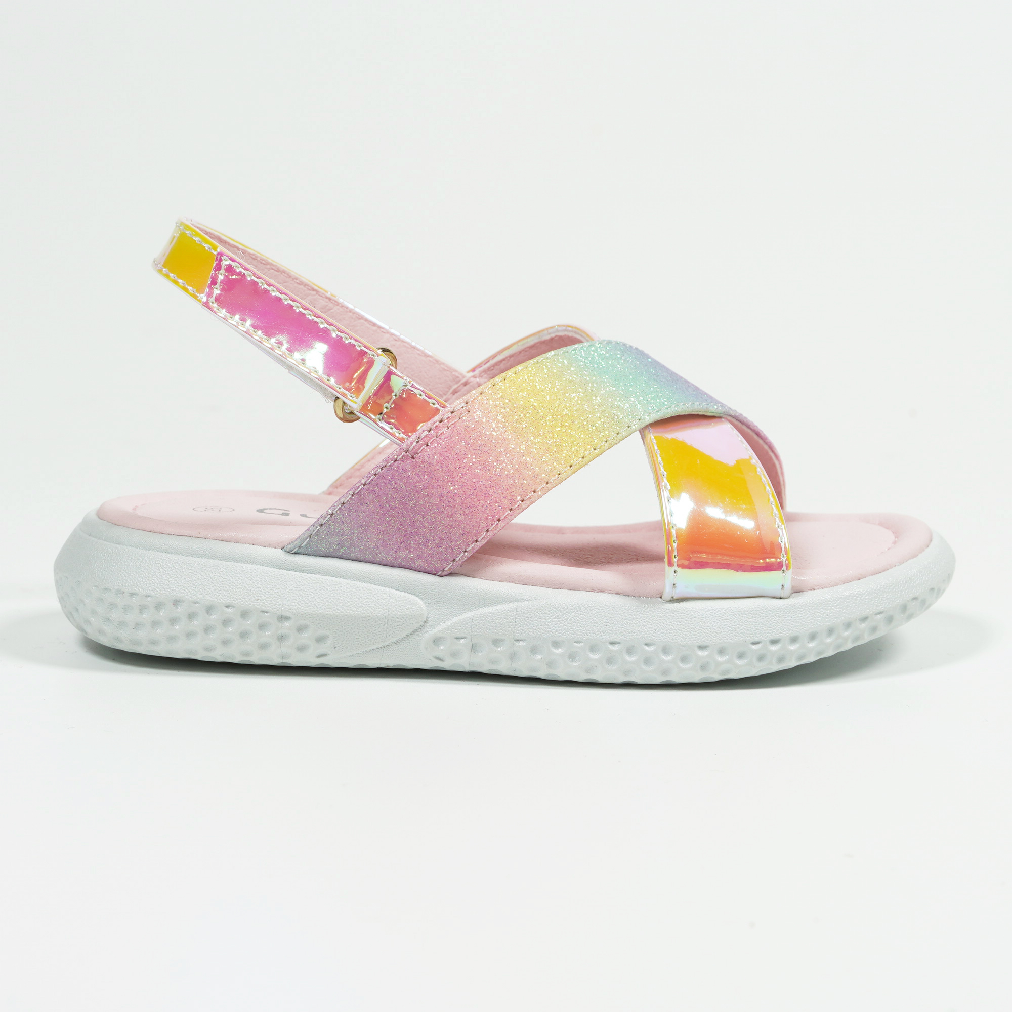 2023 Nikoofly Hot Style Ladies Casual Sandals Yidaxing Latest Ladies Holographic Designs Sandals