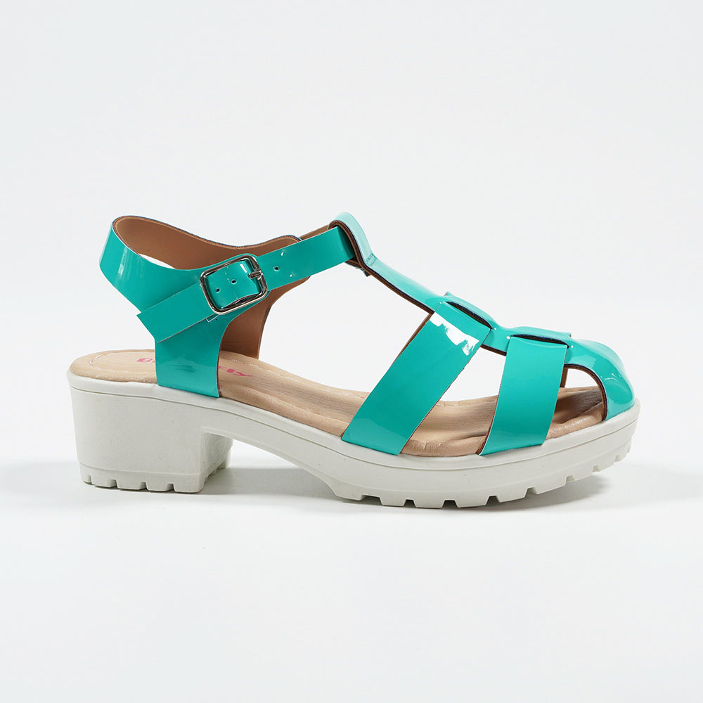 Aqua Green Fashion Style Breatheable Sandal Shoes Yidaxing OEM ODM Footwear