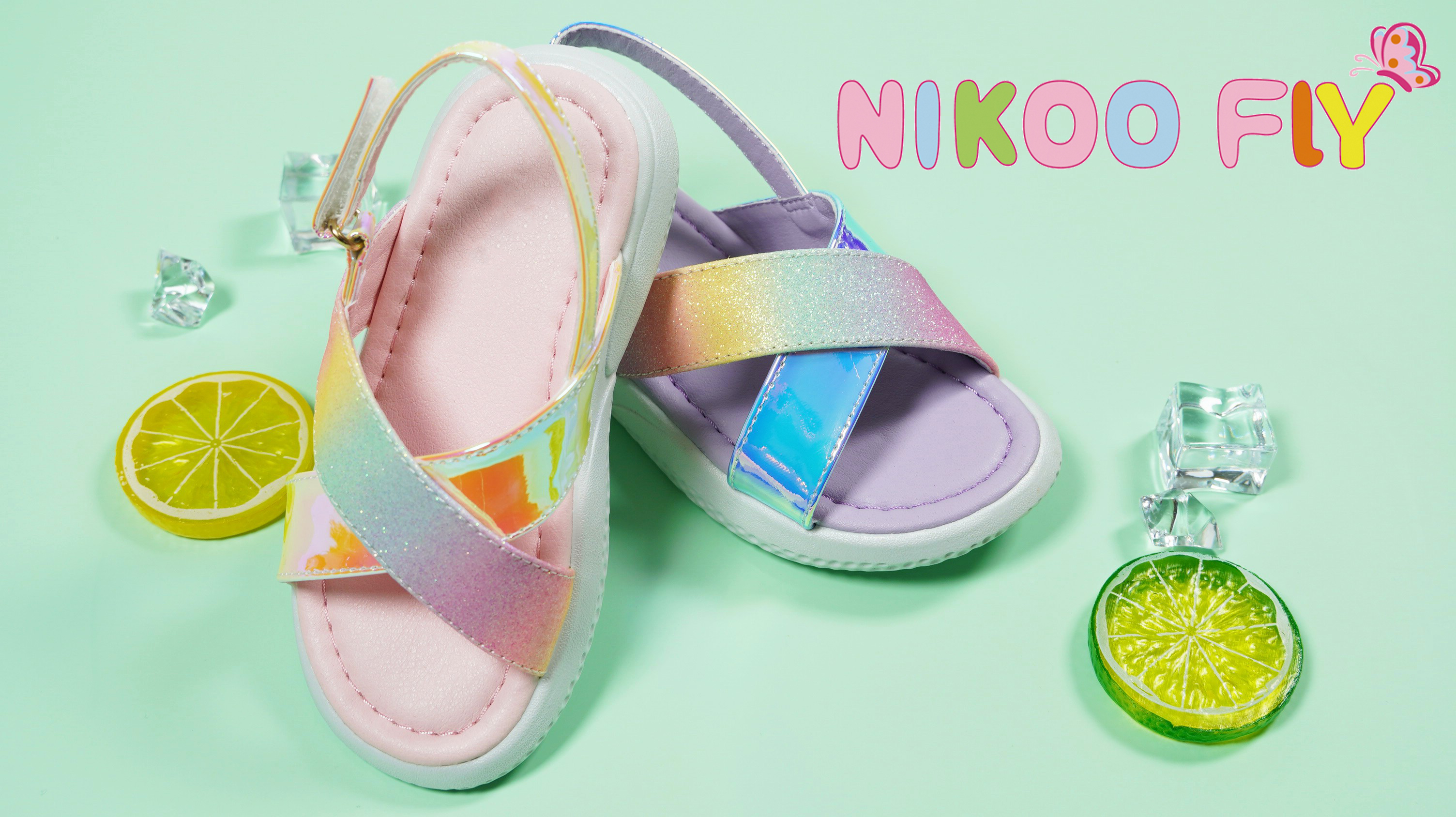 Nikoofly-Hot-Style-Ladies-Casual-Sandals-Latest-Ladies-Holographic-Designs-Sandals-YDX516G-1