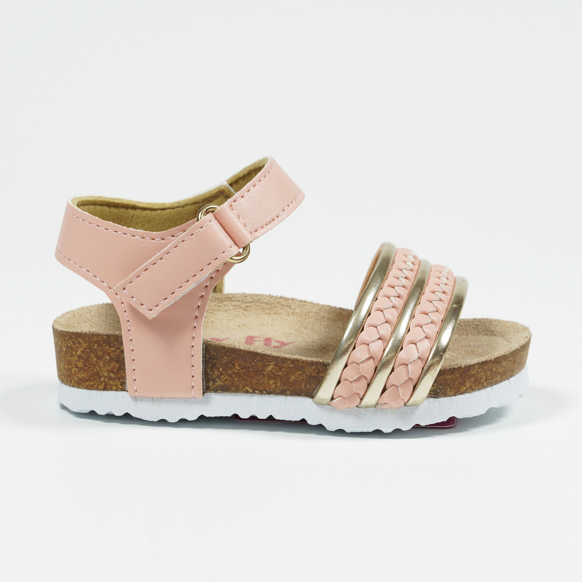 Toddler Girl Sandals Pink Cork Footbed Sandals