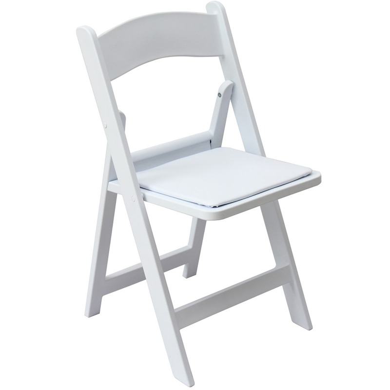 Wholesale White Events Folding Chairs Simply Modern Outdoor Garden Metal Frame Chair