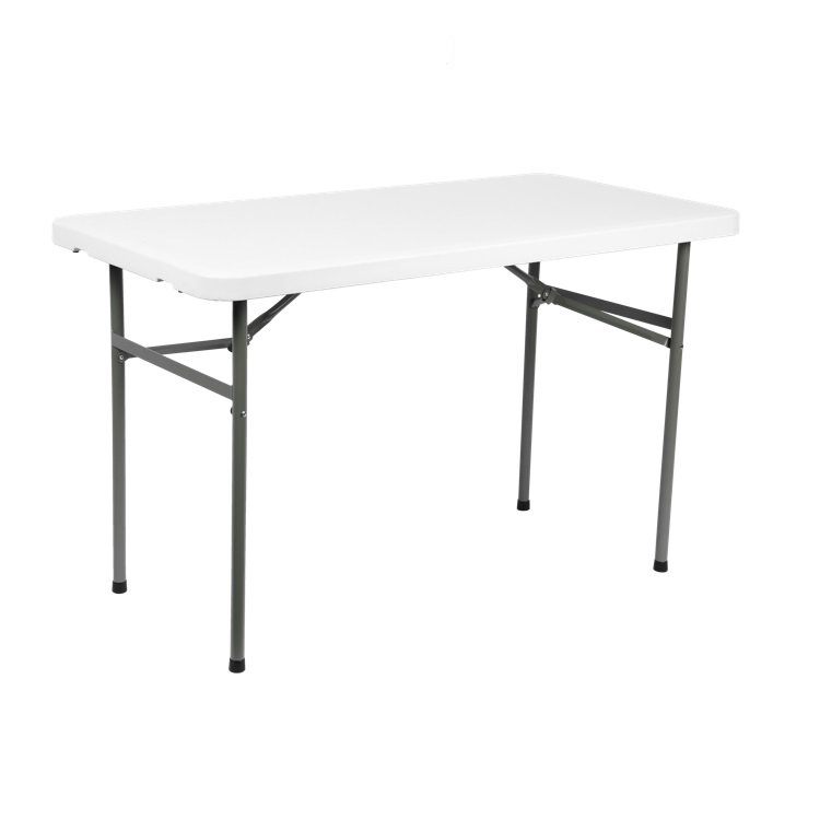 Popular lightweight banquet stackable plastic folding rectangular tables for sale