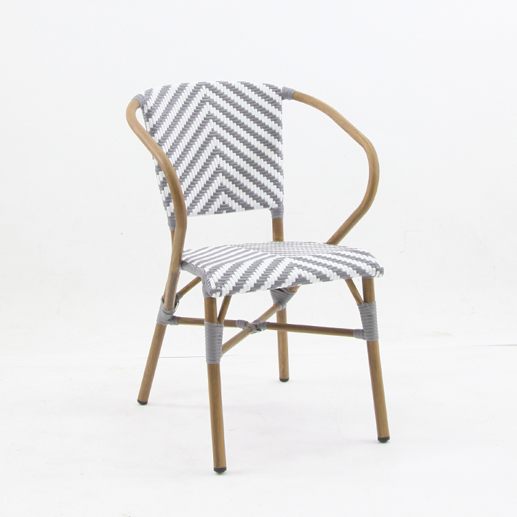 Simple Handmade Rattan Wicker Patio Chair