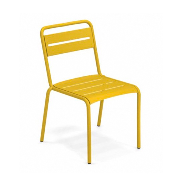 Industrial Aluminium Lightweight Stackable Outdoor Chair
