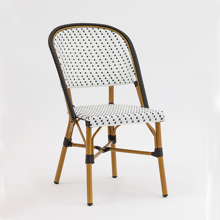 Custom Rattan Wicker Patio Bistro Chair